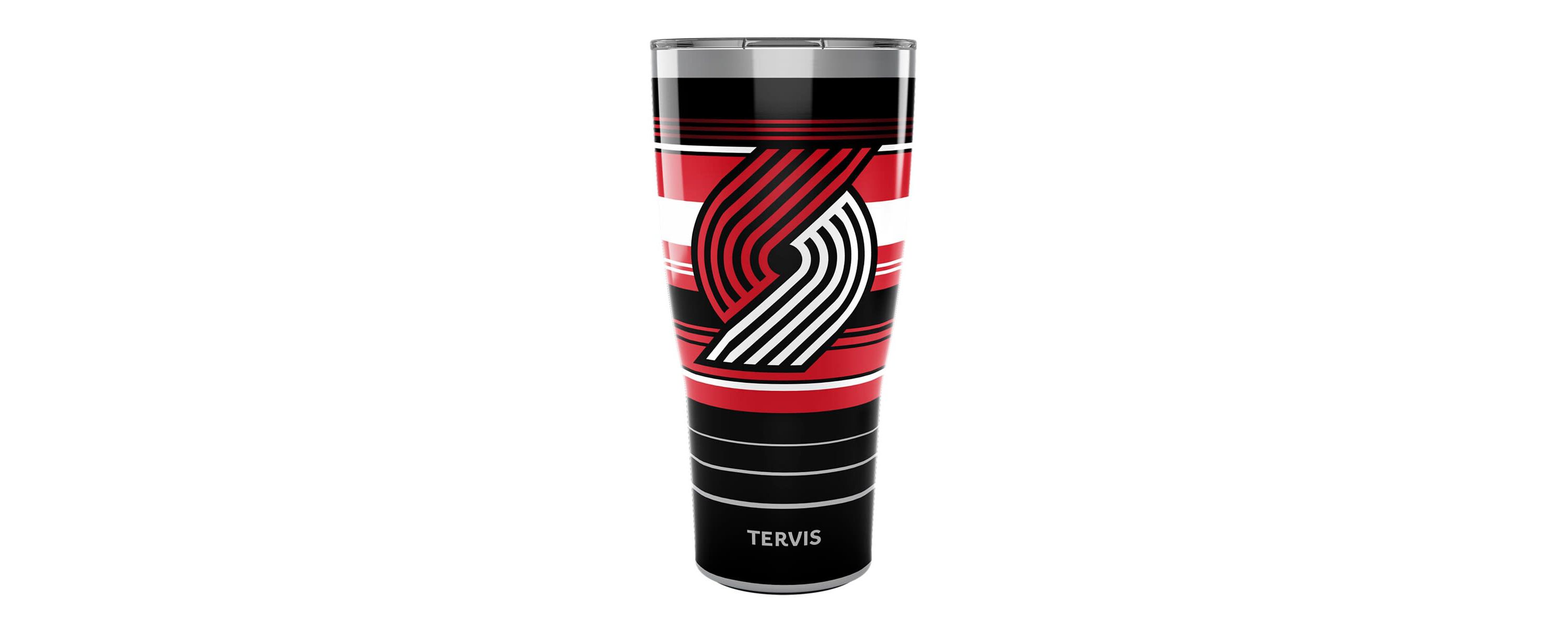NBA Portland Trail Blazers 30oz. Hype Stripes Tumbler