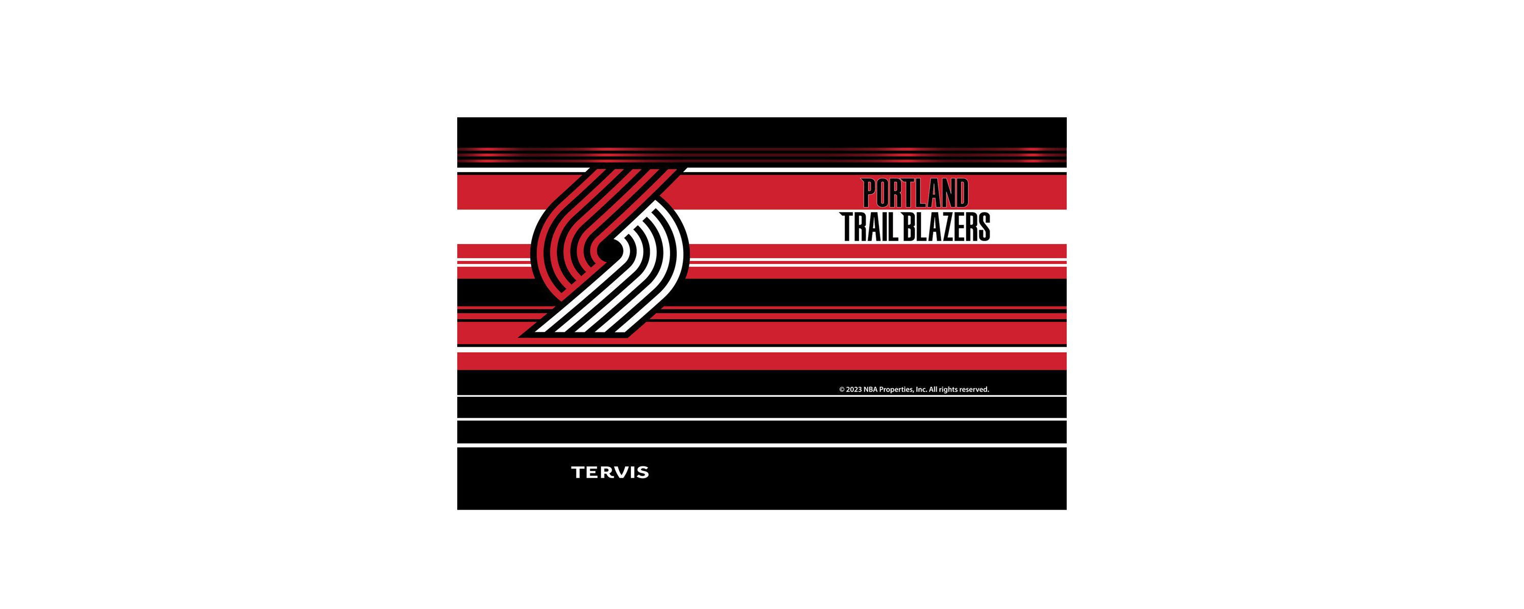 NBA Portland Trail Blazers 30oz. Hype Stripes Tumbler