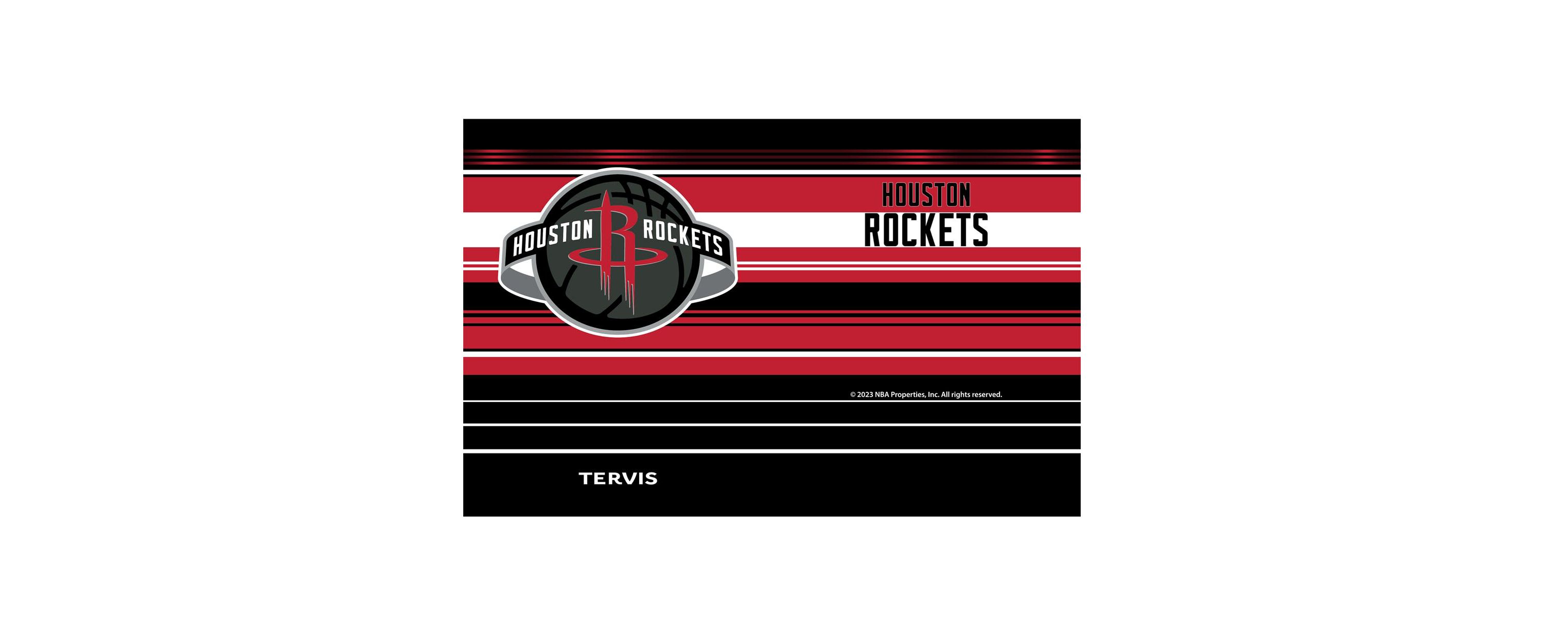 NBA Houston Rockets 30oz. Hype Stripes Tumbler