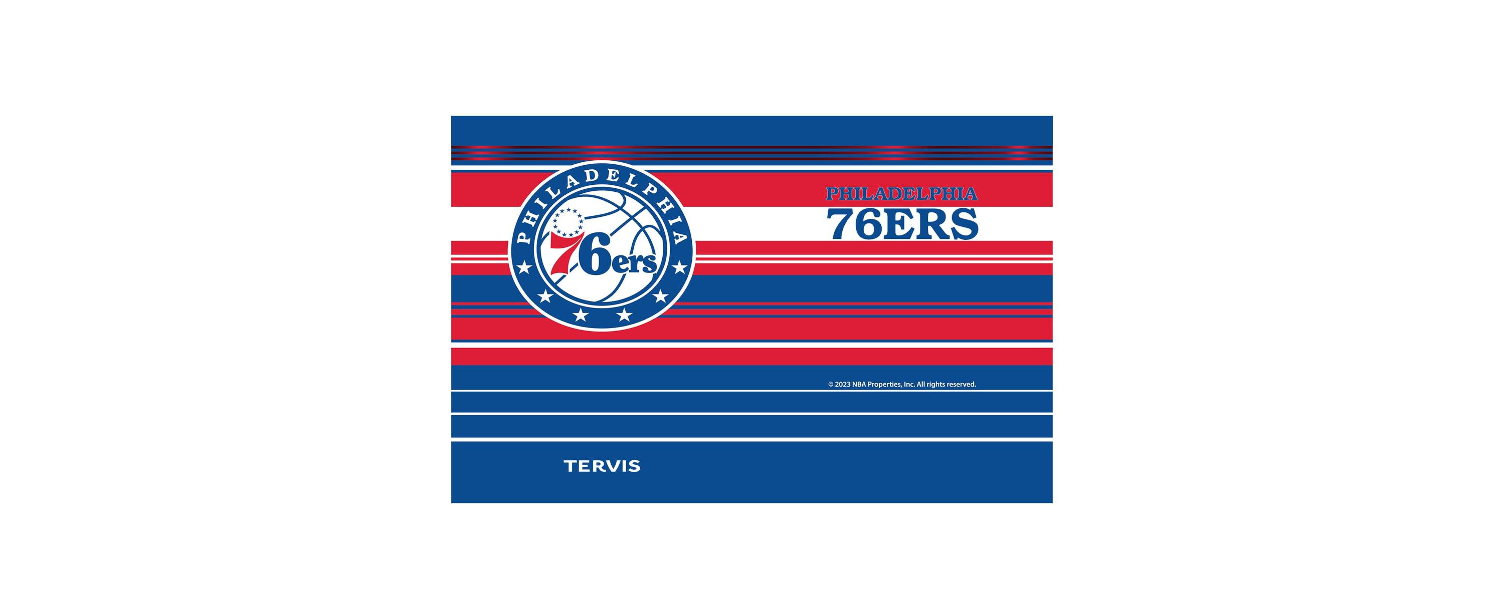 NBA Philadelphia 76ers 30oz. Hype Stripes Tumbler