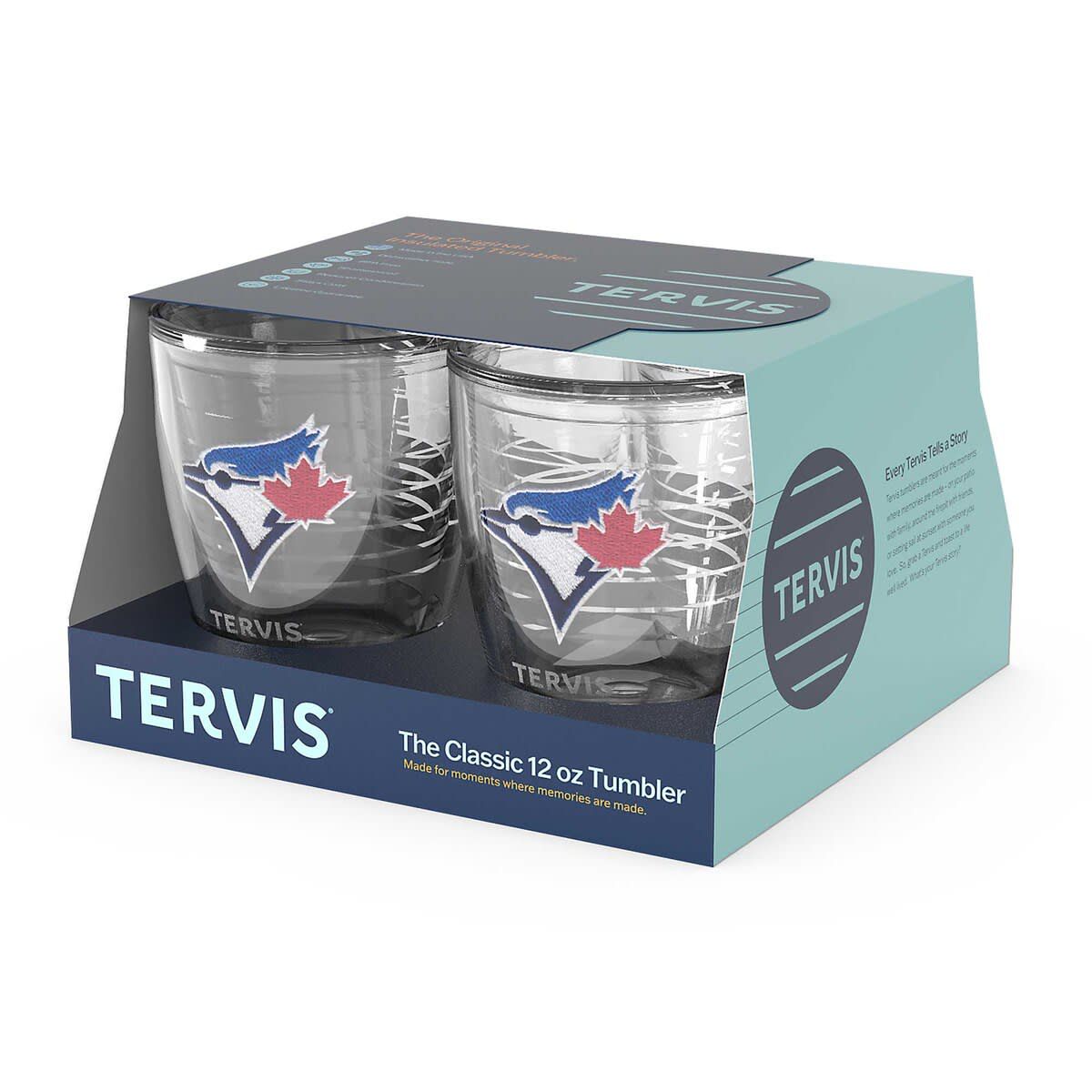 Toronto Blue Jays MLB Toronto Jays Four-Pack 12oz. Emblem Tumbler Set