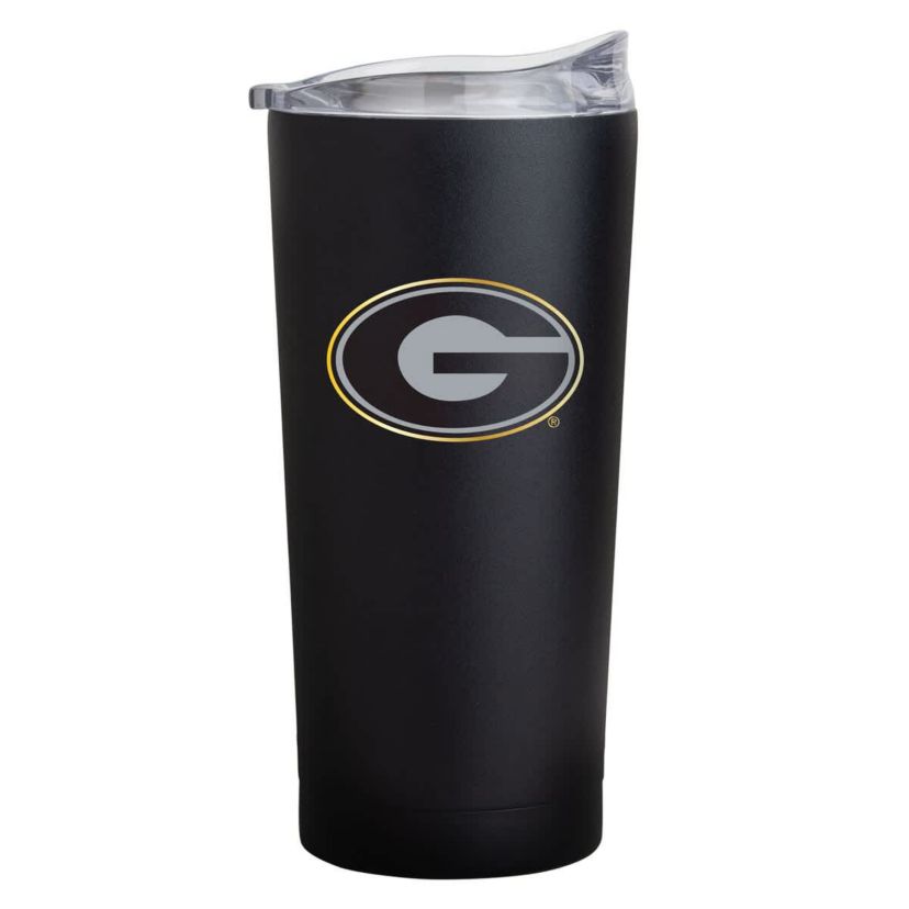 NCAA Georgia Bulldogs Foil 20oz. Powder Coat Tumbler
