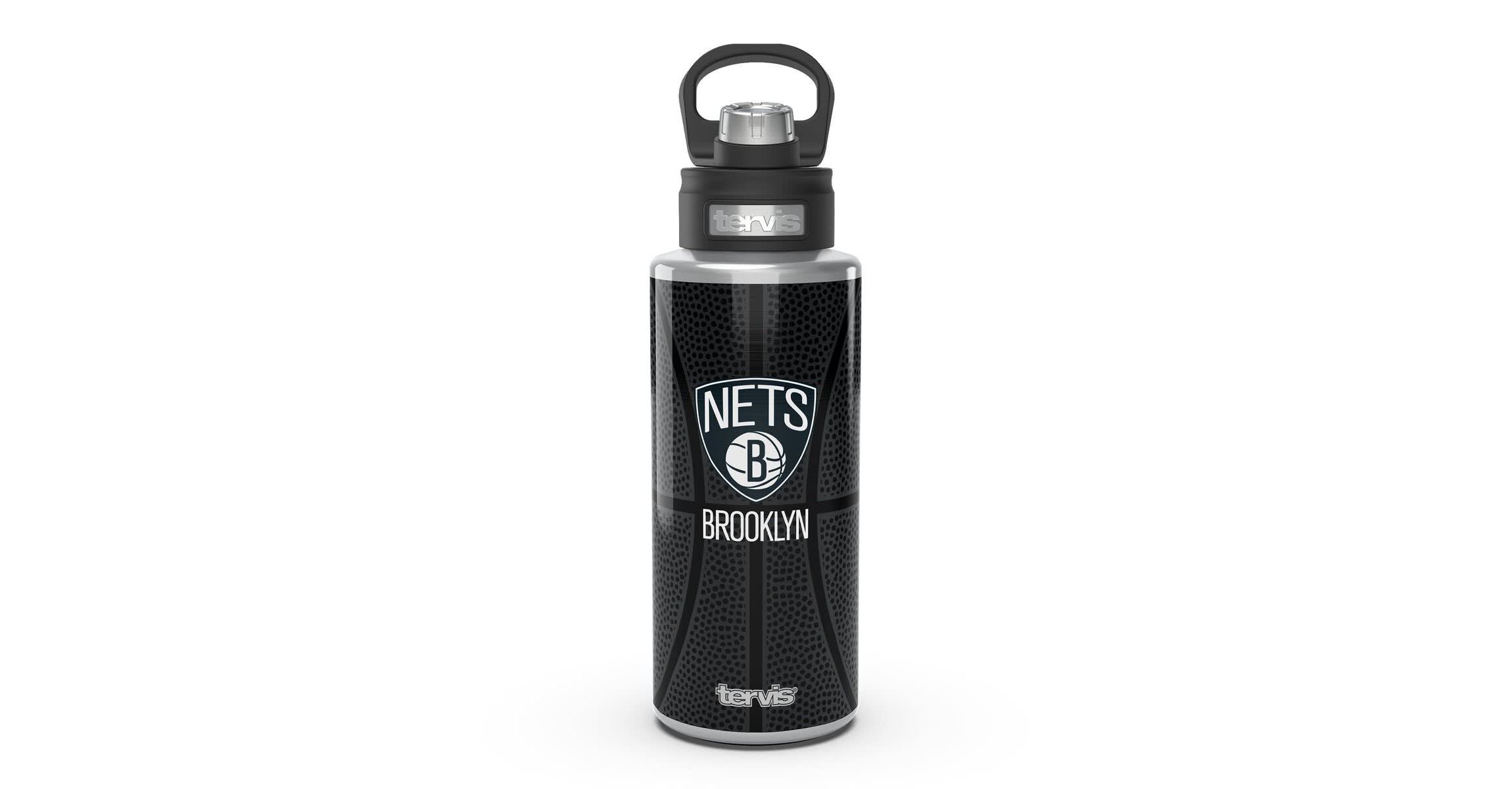 NBA Brooklyn Nets 32oz. Stainless Wide Mouth Water Bottle