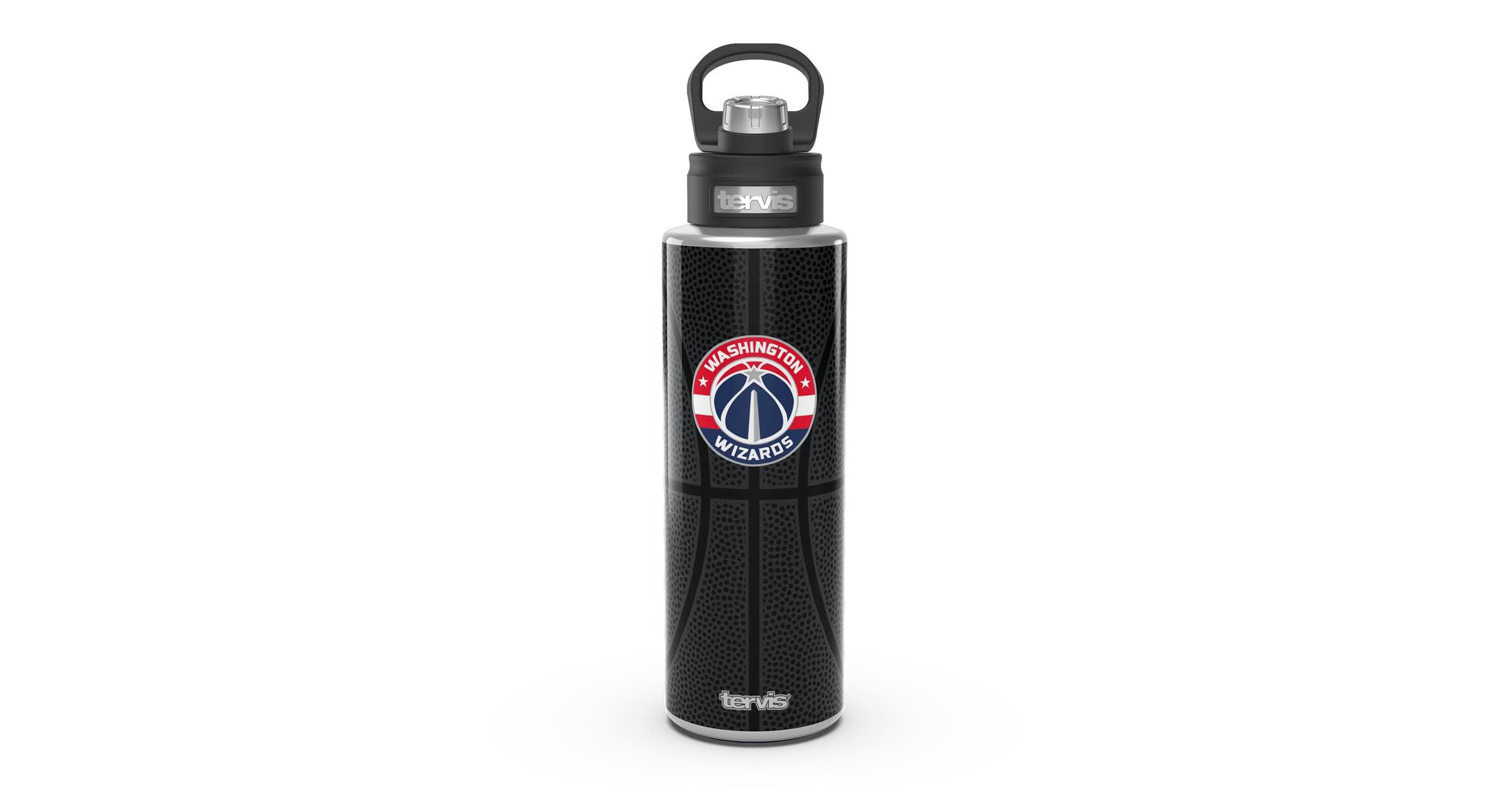NBA Washington Wizards 40oz. Leather Wide Mouth Water Bottle