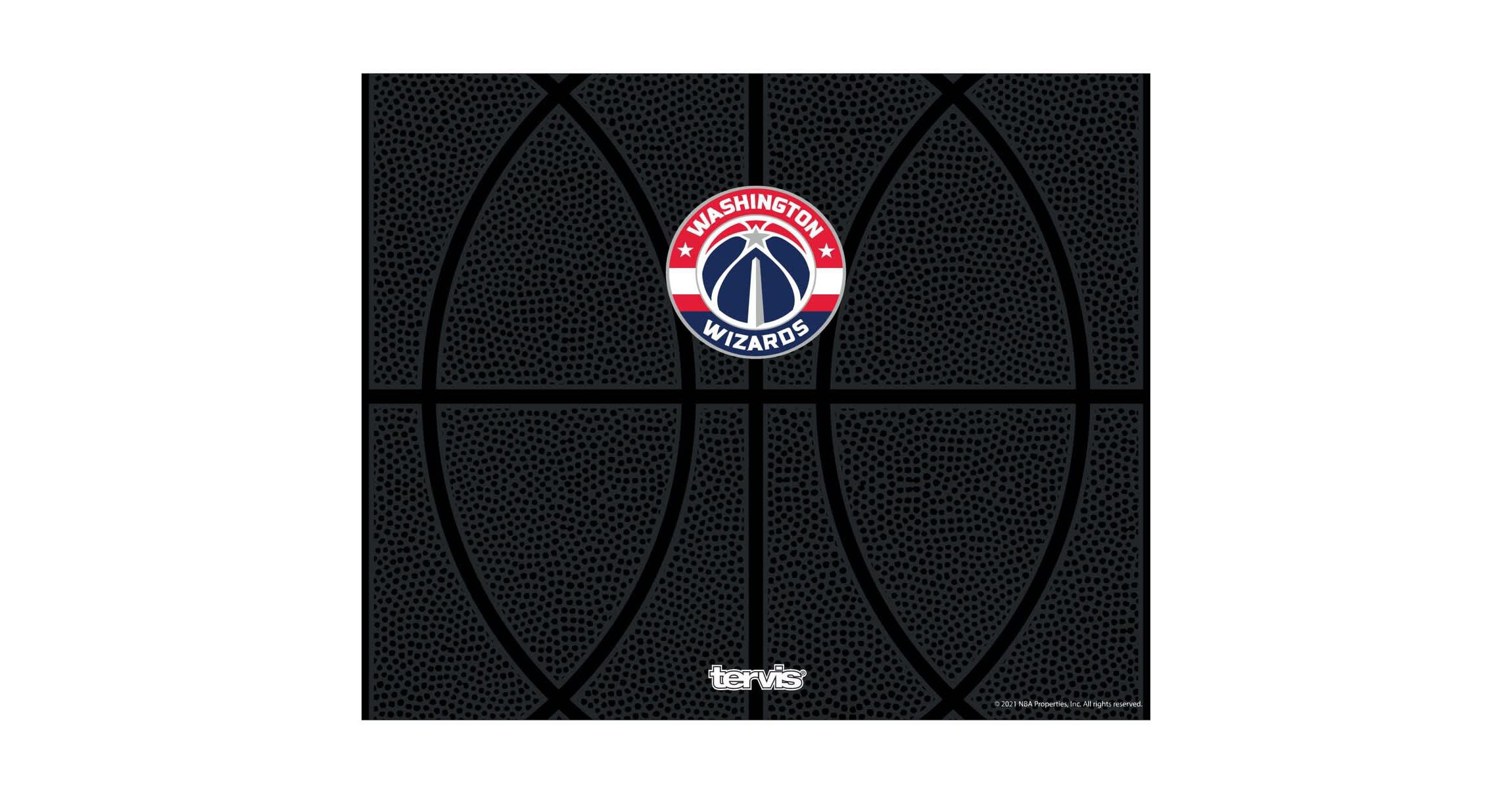 NBA Washington Wizards 40oz. Leather Wide Mouth Water Bottle