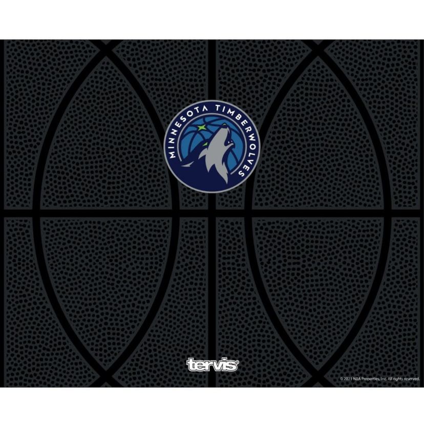 NBA Minnesota Timberwolves 40oz. Leather Wide Mouth Water Bottle