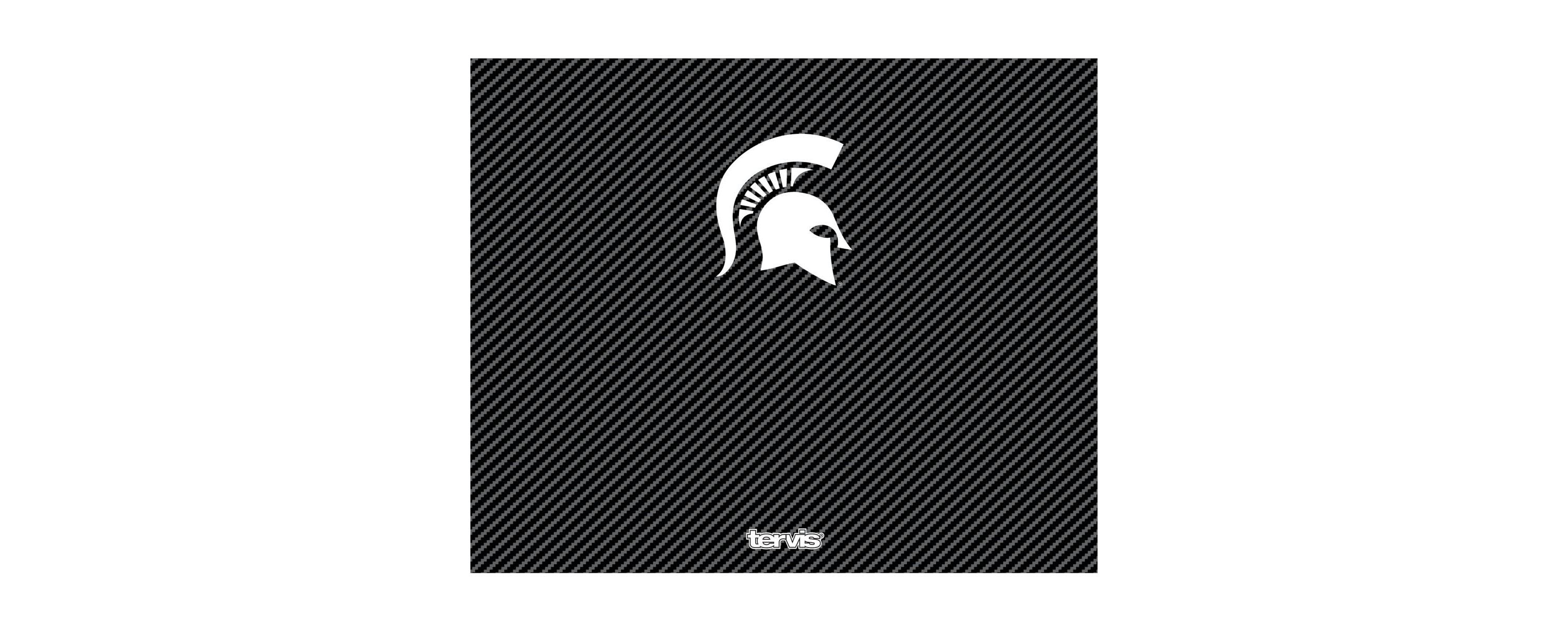 NCAA Michigan State Spartans 40oz. Carbon Fiber Wide Mouth Water Bottle