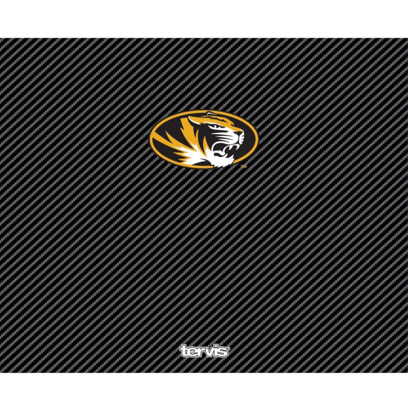 NCAA Missouri Tigers 40oz. Carbon Fiber Wide Mouth Water Bottle