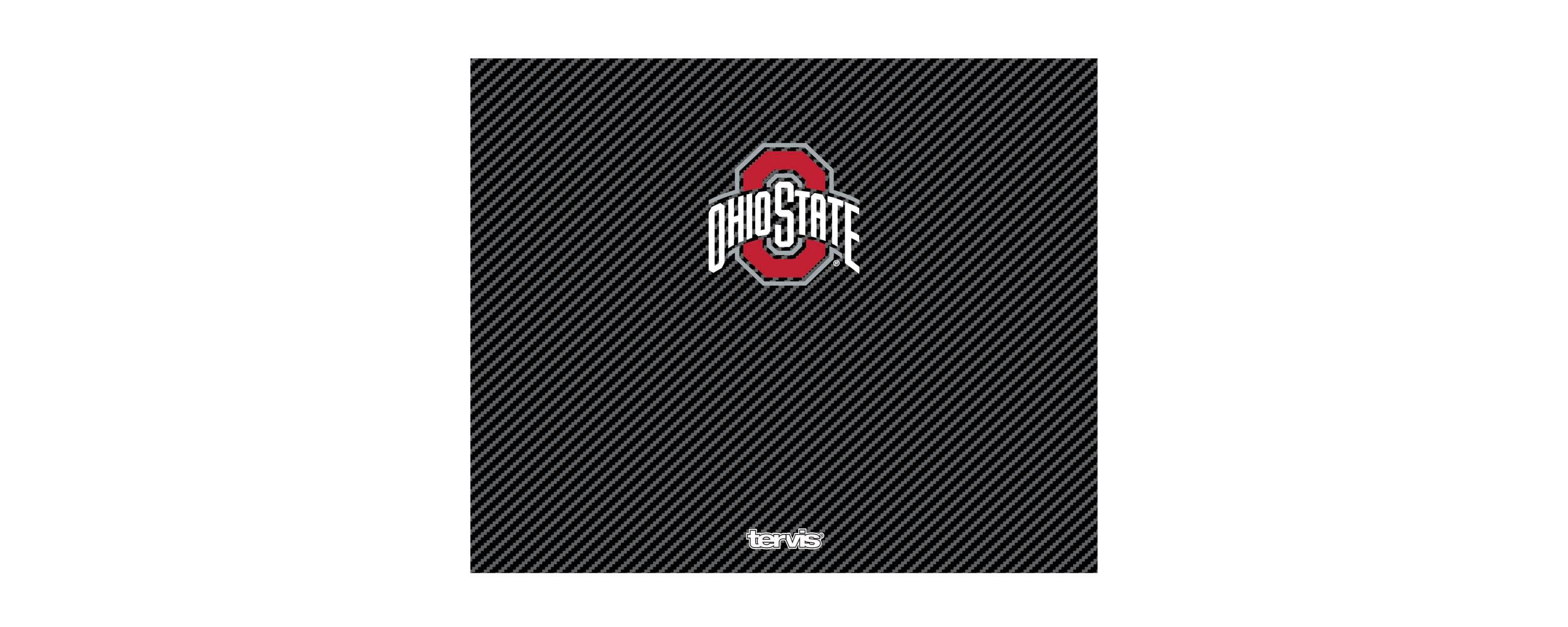 NCAA Ohio State Buckeyes 40oz. Carbon Fiber Wide Mouth Water Bottle