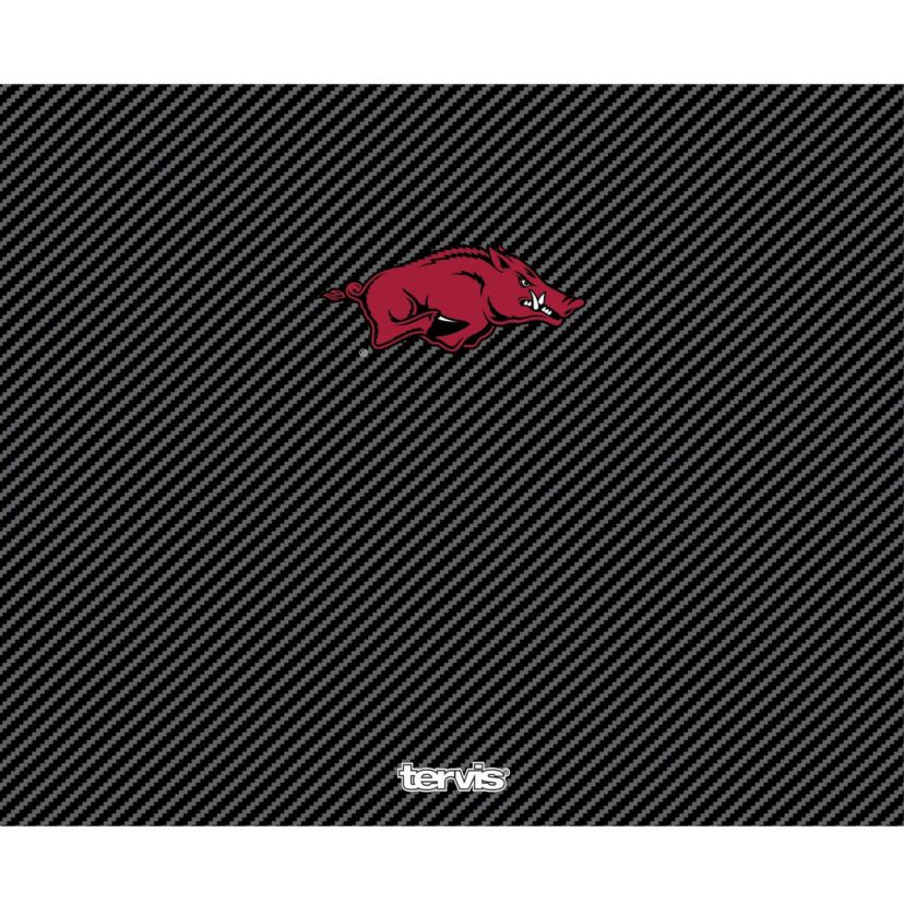 NCAA Arkansas Razorbacks 40oz. Carbon Fiber Wide Mouth Water Bottle