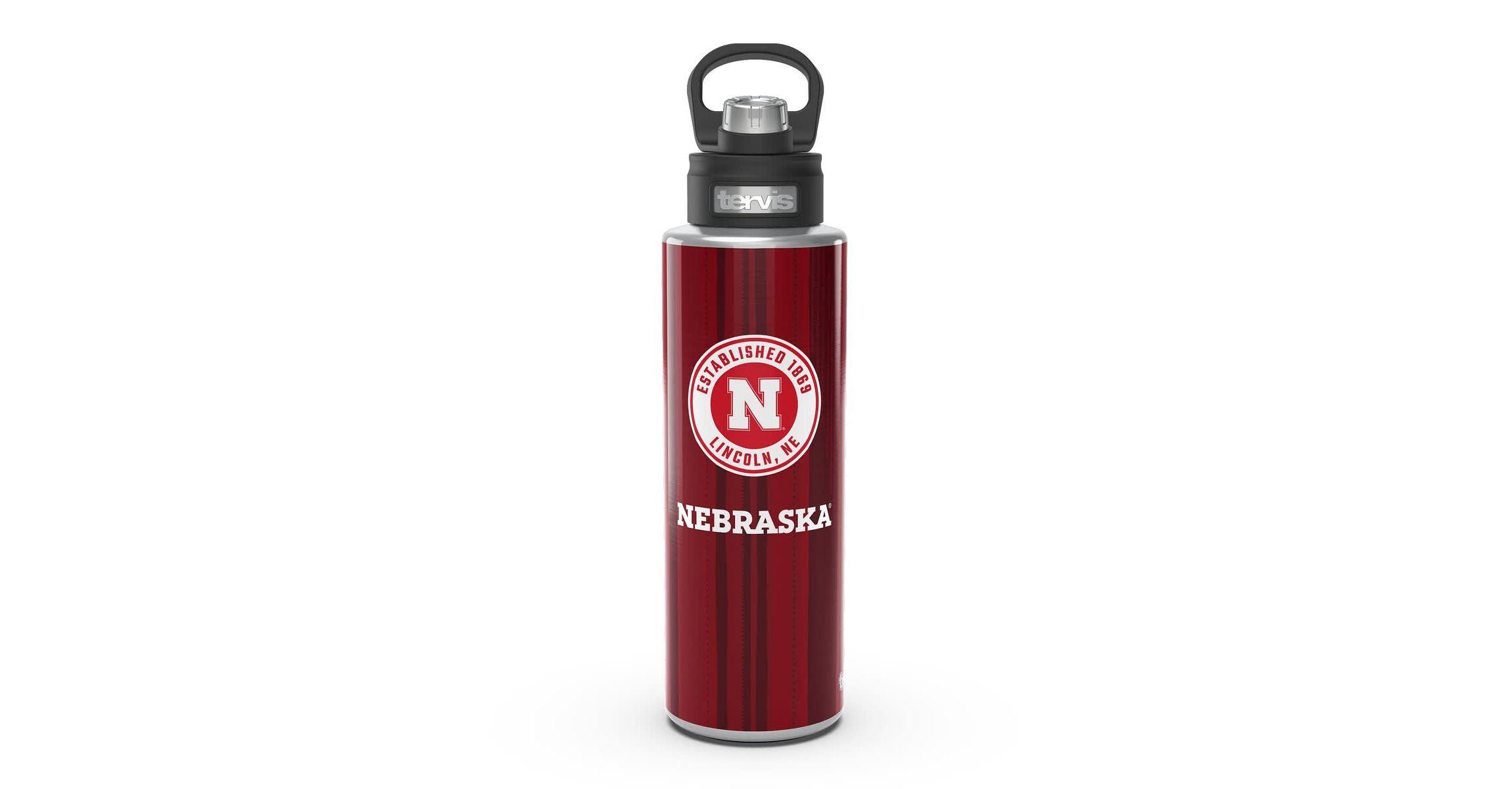 NCAA Nebraska Huskers 40oz. All In Wide Mouth Water Bottle
