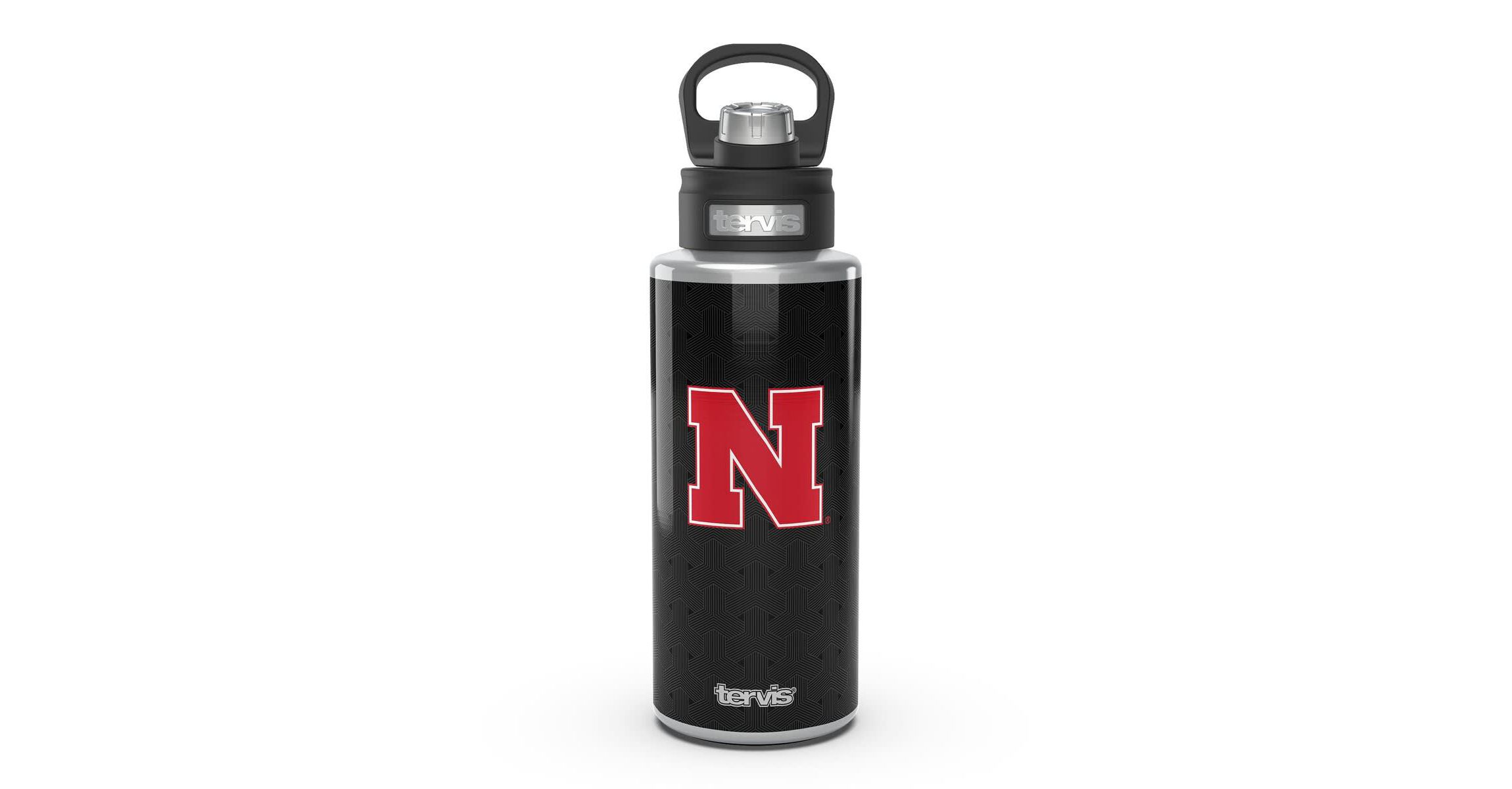 NCAA Nebraska Huskers 32oz. Weave Wide Mouth Water Bottle