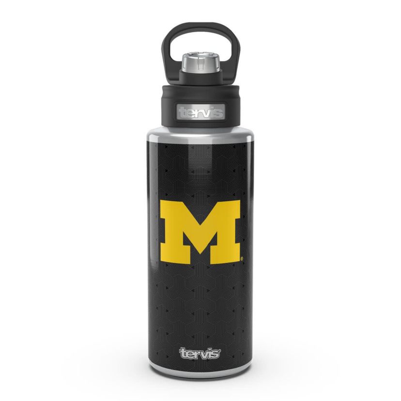 NCAA Michigan Wolverines 32oz. Weave Wide Mouth Water Bottle