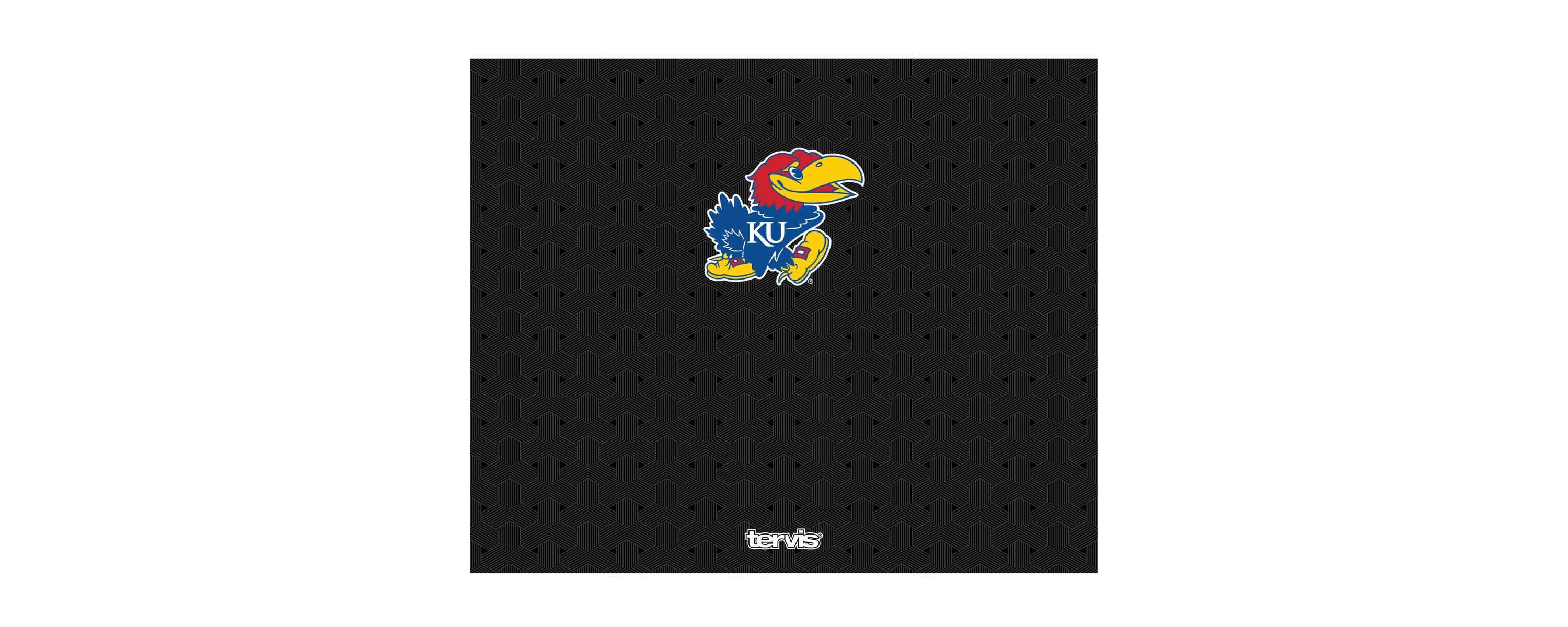 NCAA Kansas Jayhawks 40oz. Weave Wide Mouth Water Bottle