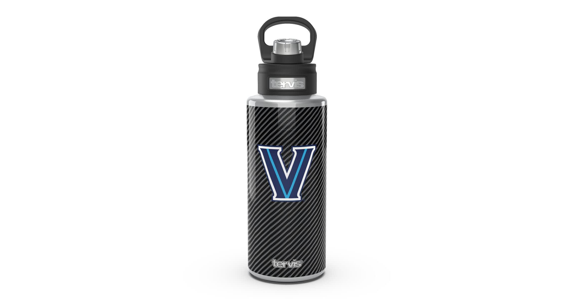 NCAA Villanova Wildcats 32oz. Carbon Fiber Wide Mouth Water Bottle