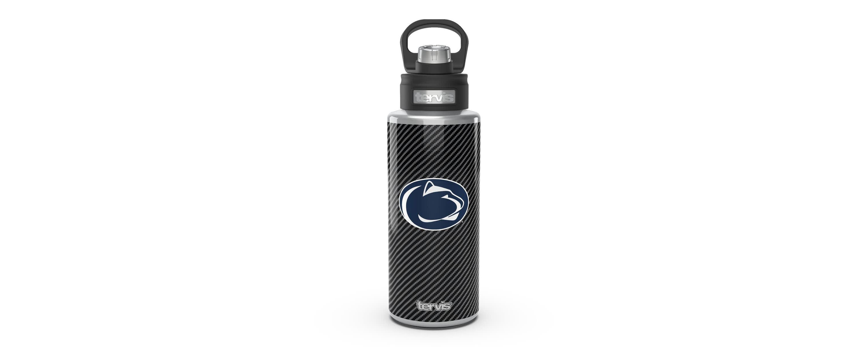 NCAA Penn State Nittany Lions 32oz. Carbon Fiber Wide Mouth Water Bottle