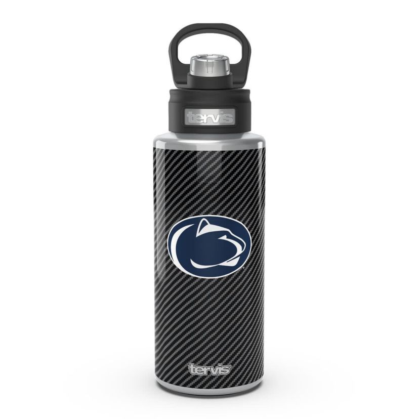 NCAA Penn State Nittany Lions 32oz. Carbon Fiber Wide Mouth Water Bottle