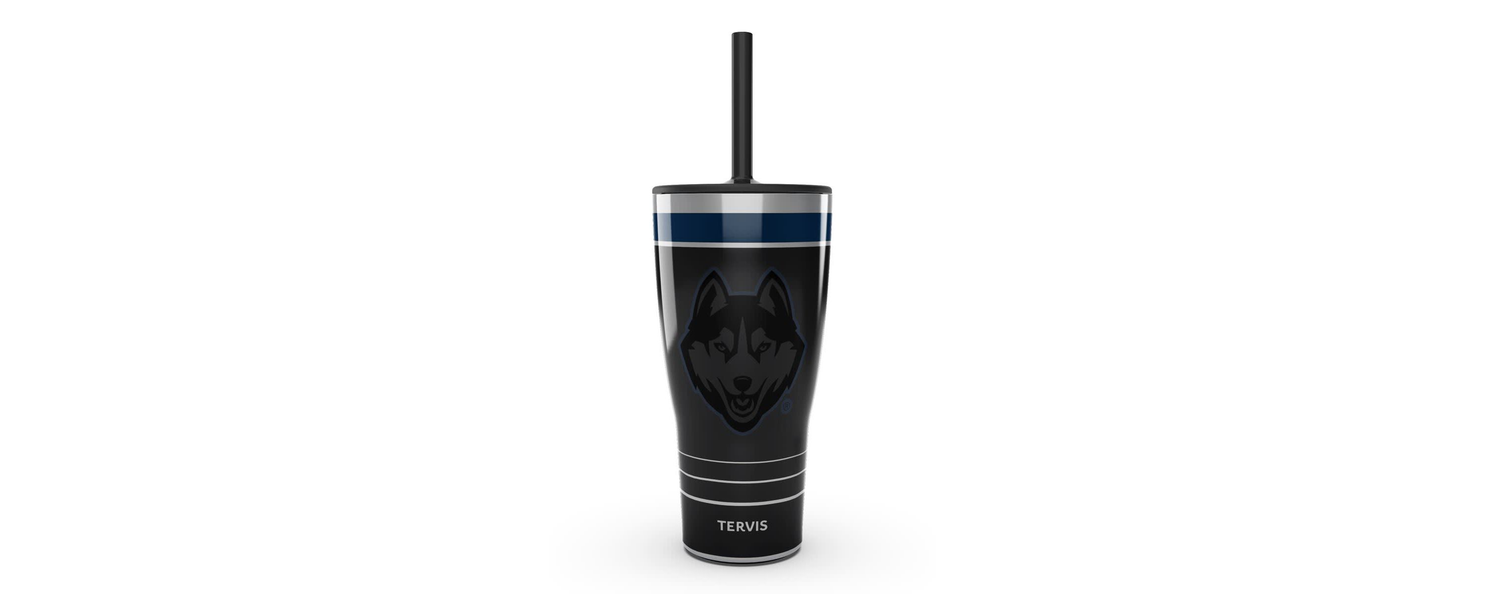Connecticut Huskies NCAA UConn Huskies 30oz. Night Game Tumbler with Straw