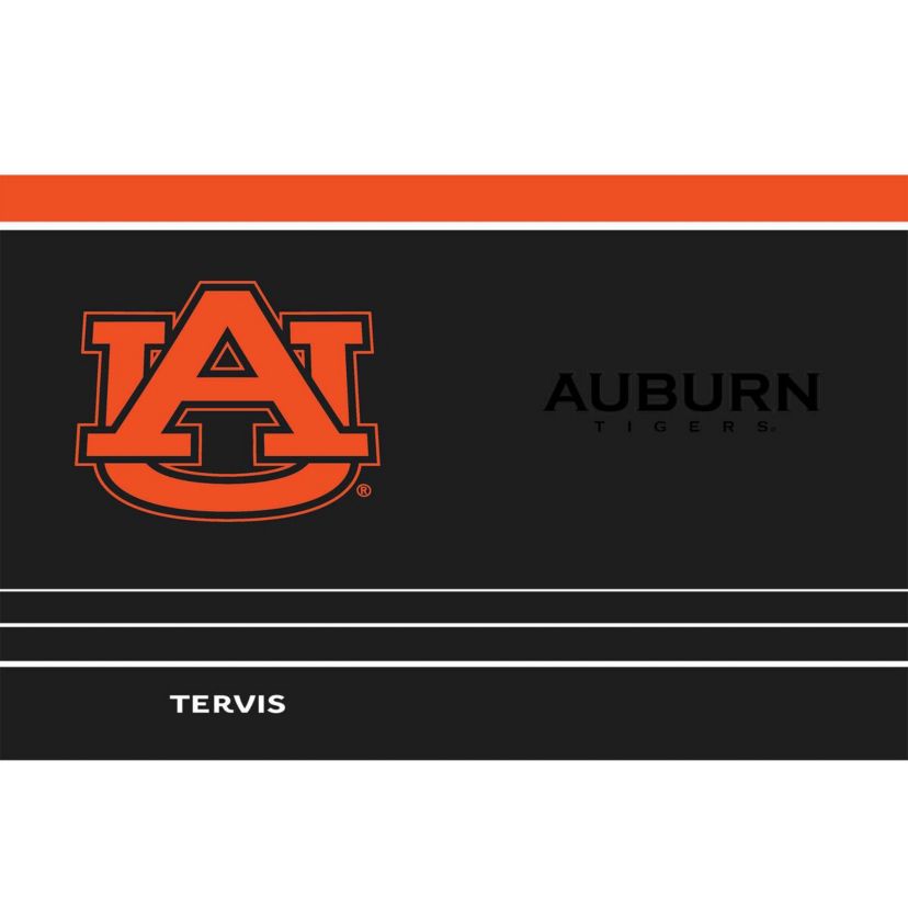 NCAA Auburn Tigers 30oz. Night Game Tumbler with Straw