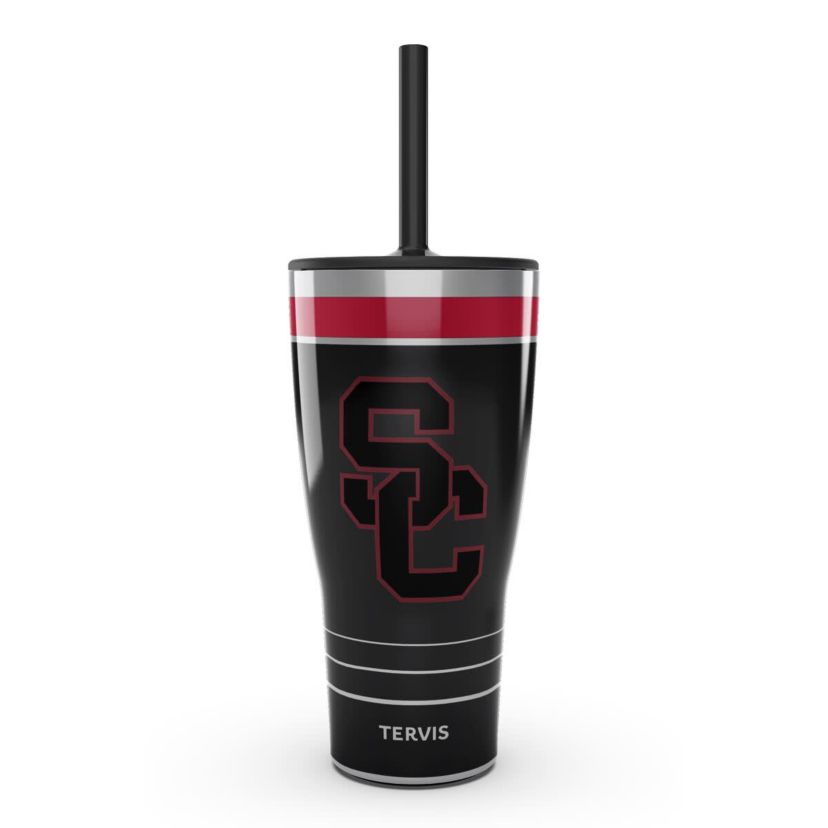 NCAA USC Trojans 30oz. Night Game Tumbler with Straw