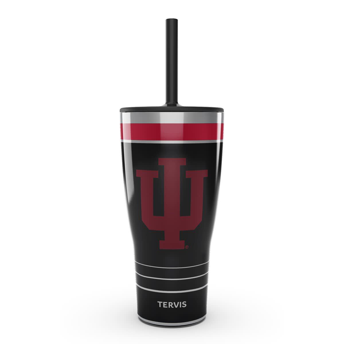 NCAA Indiana Hoosiers 30oz. Night Game Tumbler with Straw