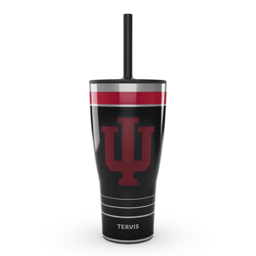 NCAA Indiana Hoosiers 30oz. Night Game Tumbler with Straw