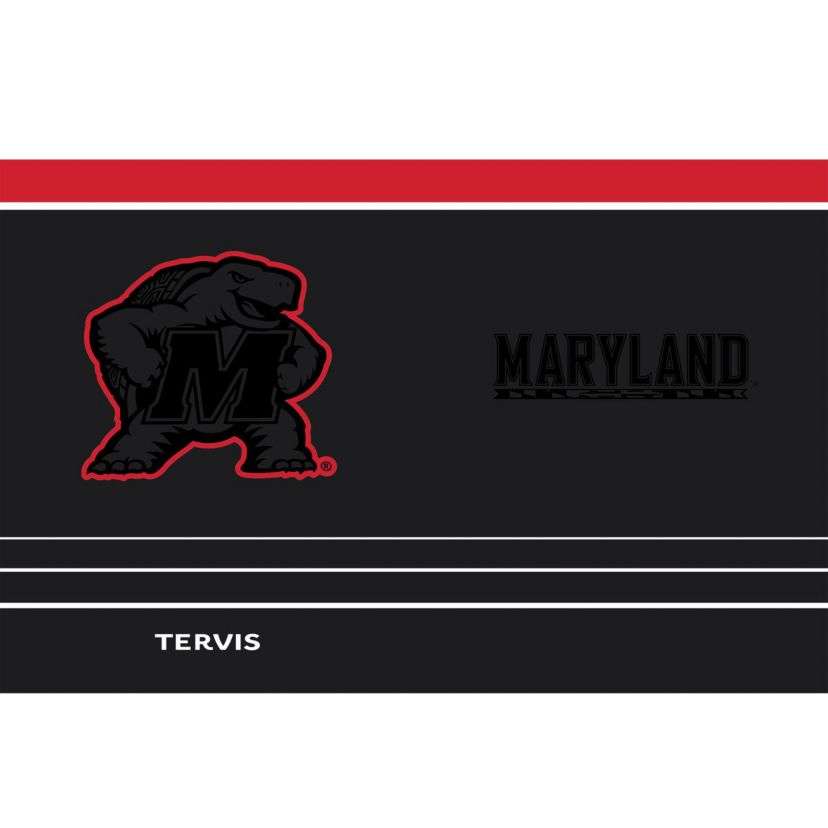 NCAA Maryland Terrapins 30oz. Night Game Tumbler with Straw