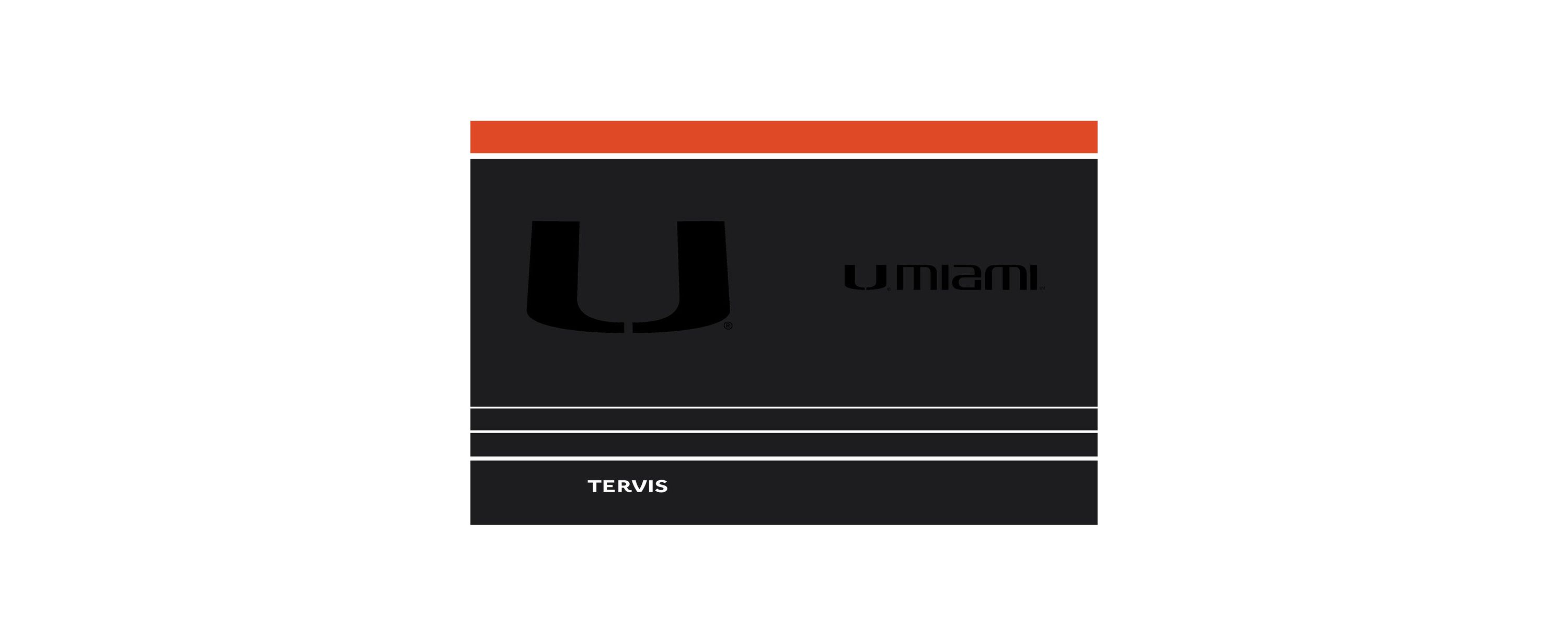 Miami (FL) Hurricanes NCAA Miami Hurricanes 30oz. Night Game Tumbler with Straw