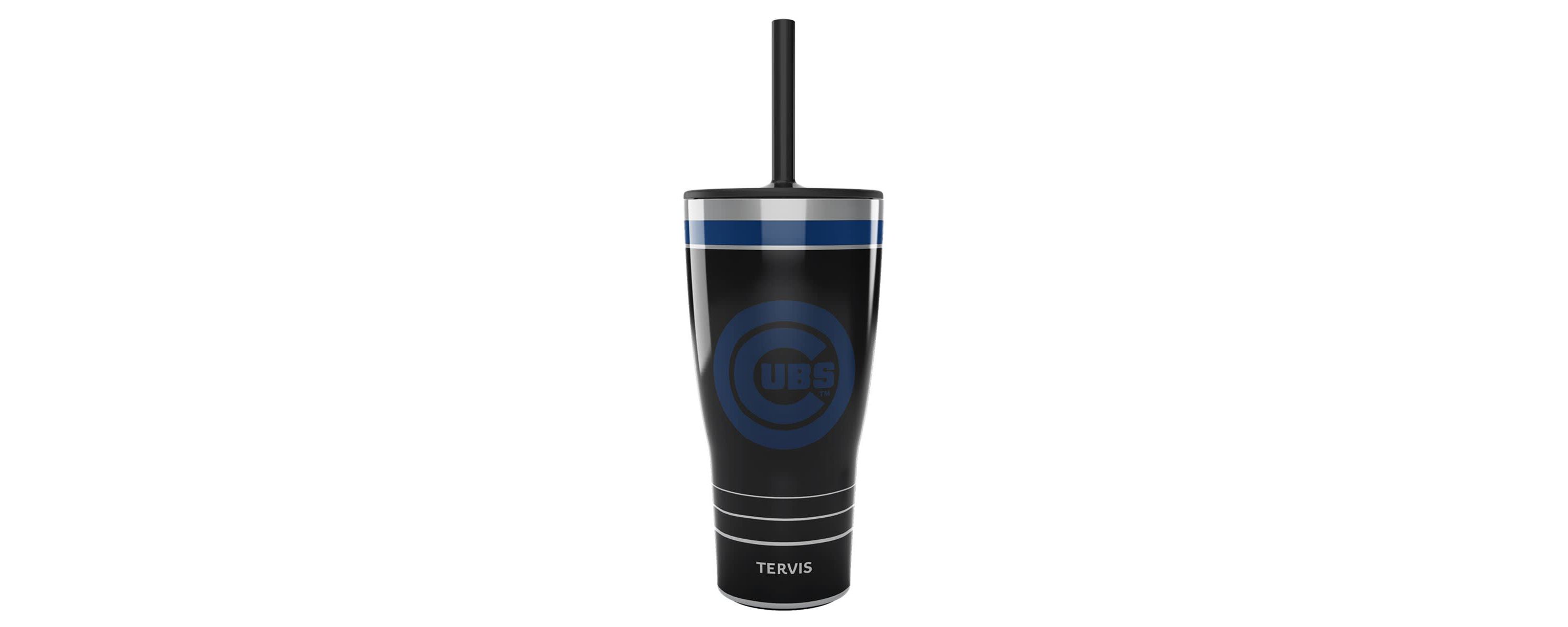 MLB Chicago Cubs 30oz. Night Game Tumbler with Straw