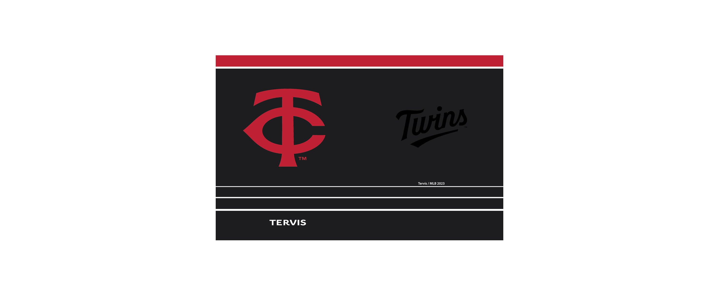 MLB Minnesota Twins 30oz. Night Game Tumbler with Straw