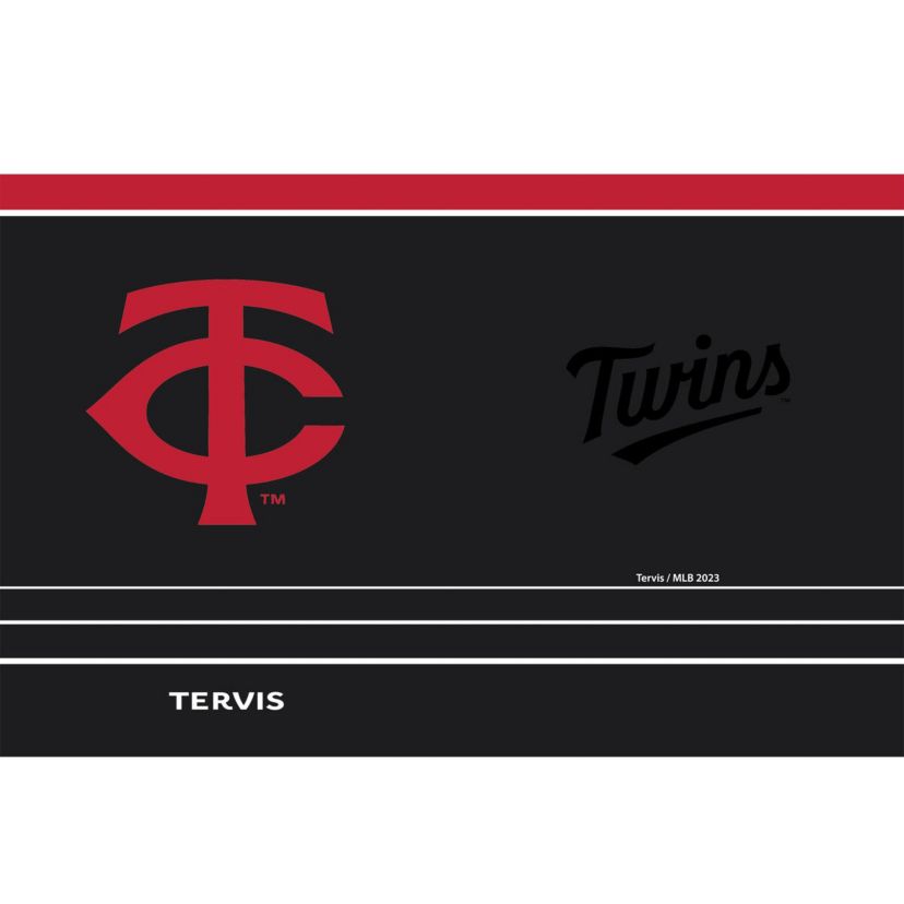 MLB Minnesota Twins 30oz. Night Game Tumbler with Straw