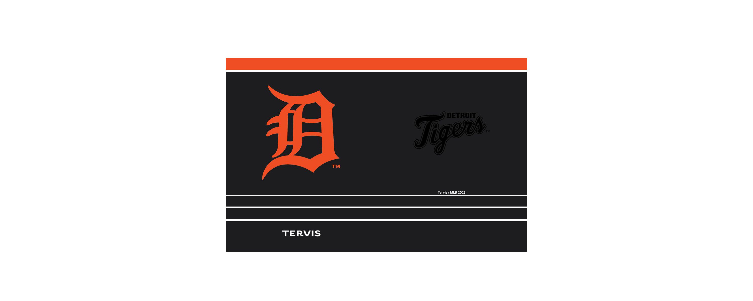 MLB Detroit Tigers 30oz. Night Game Tumbler with Straw