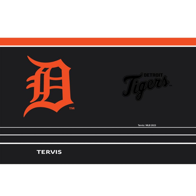 MLB Detroit Tigers 30oz. Night Game Tumbler with Straw