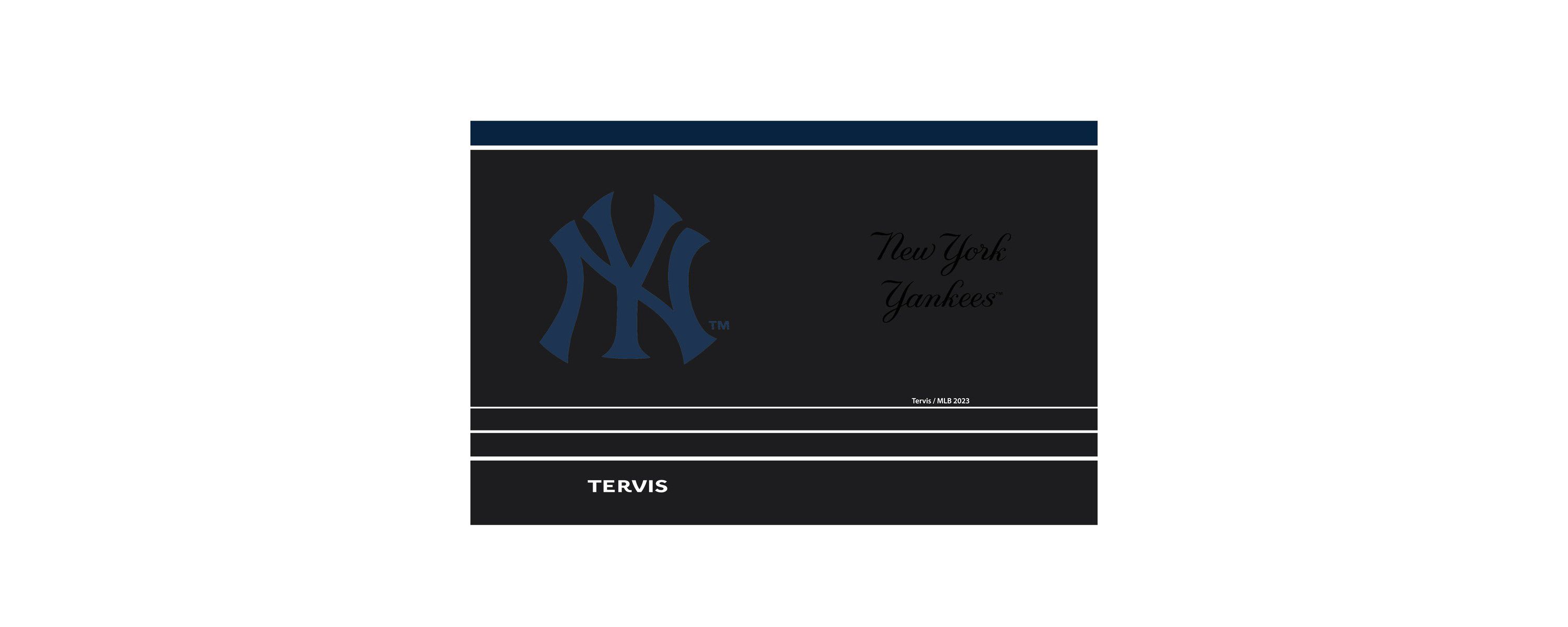 MLB New York Yankees 30oz. Night Game Tumbler with Straw