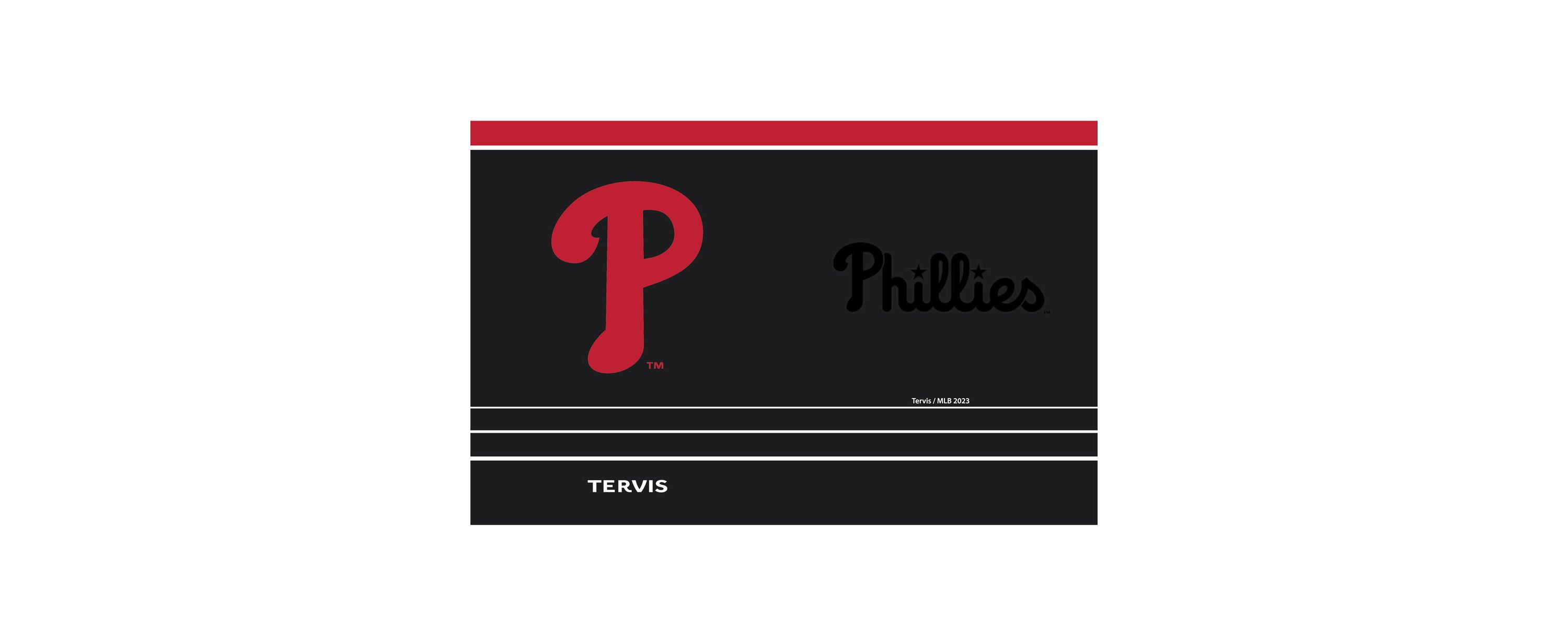 MLB Philadelphia Phillies 30oz. Night Game Tumbler with Straw
