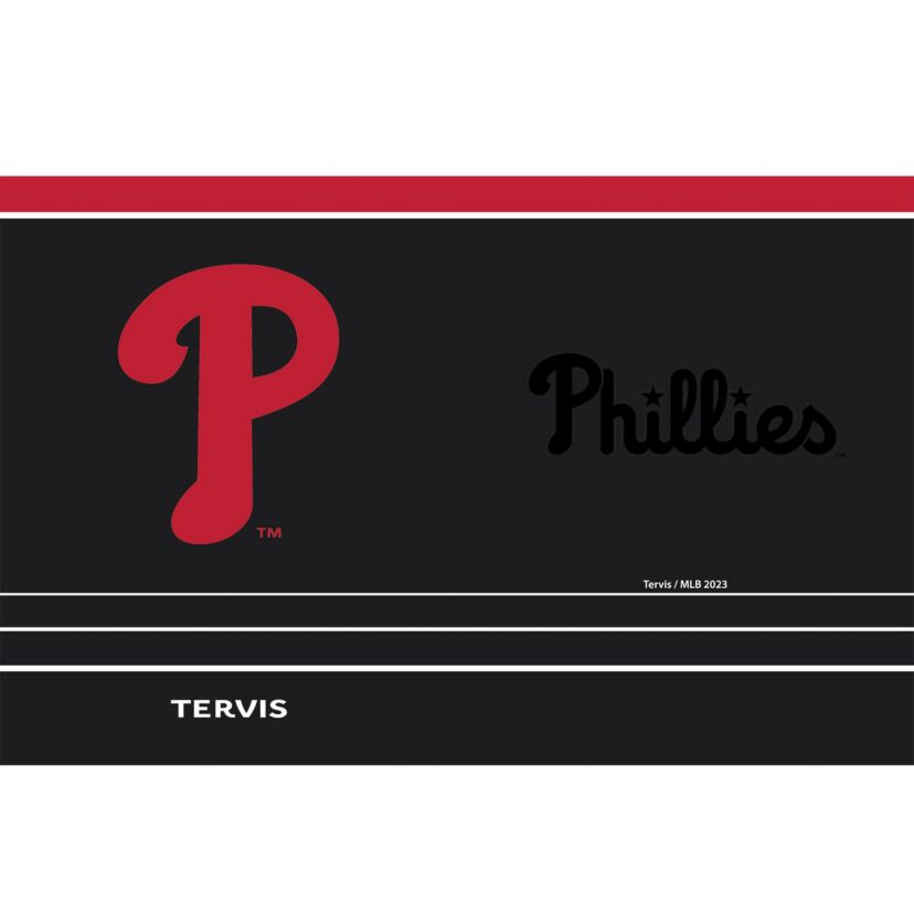 MLB Philadelphia Phillies 30oz. Night Game Tumbler with Straw