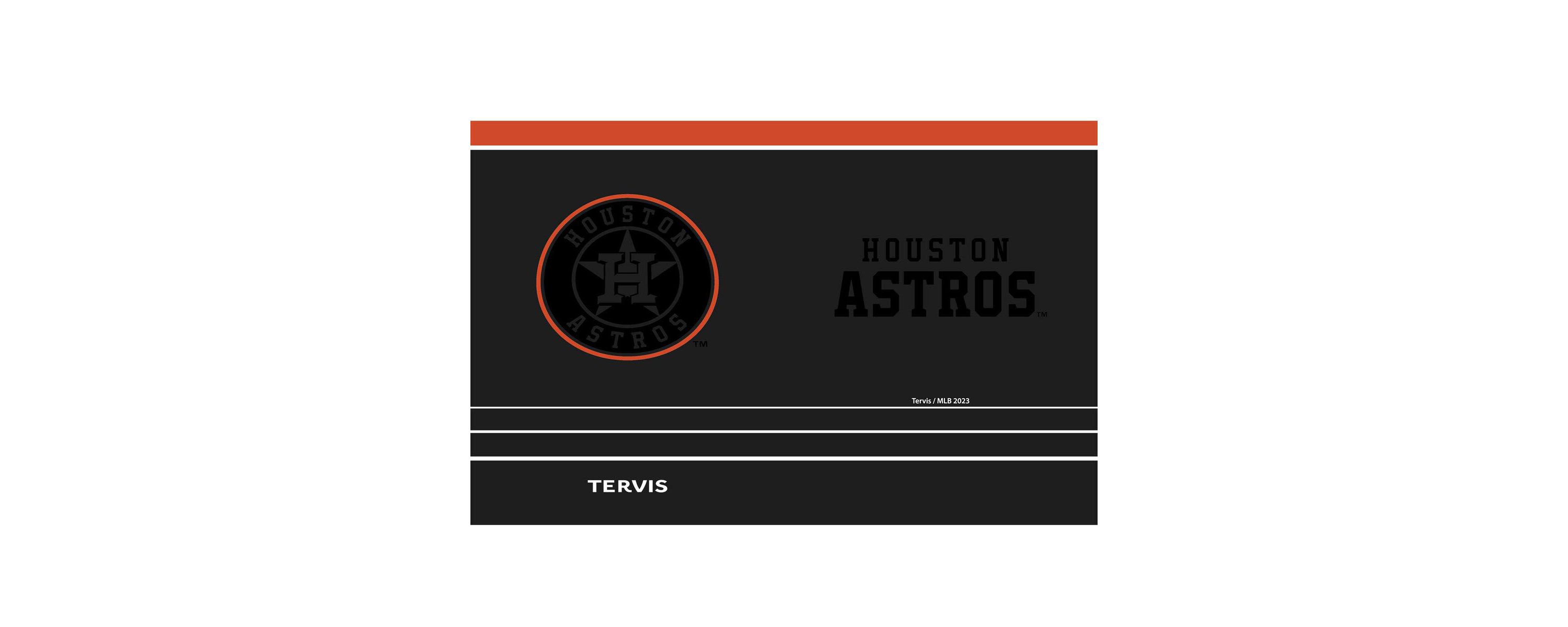MLB Houston Astros 30oz. Night Game Tumbler with Straw
