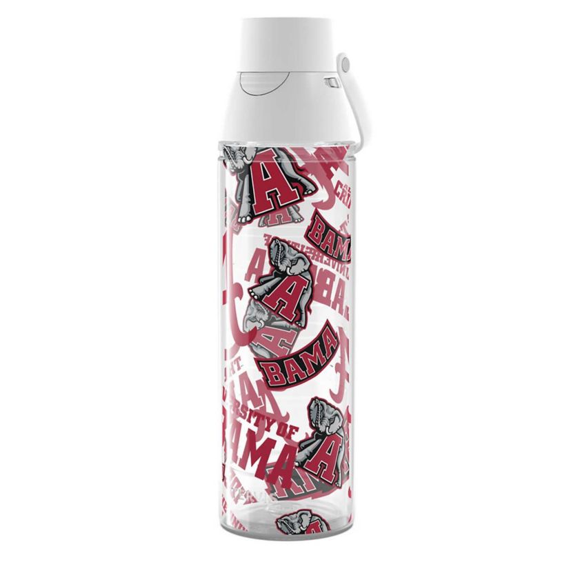 Alabama Crimson Tide NCAA Alabama Tide 24oz. Allover Venture Lite Water Bottle
