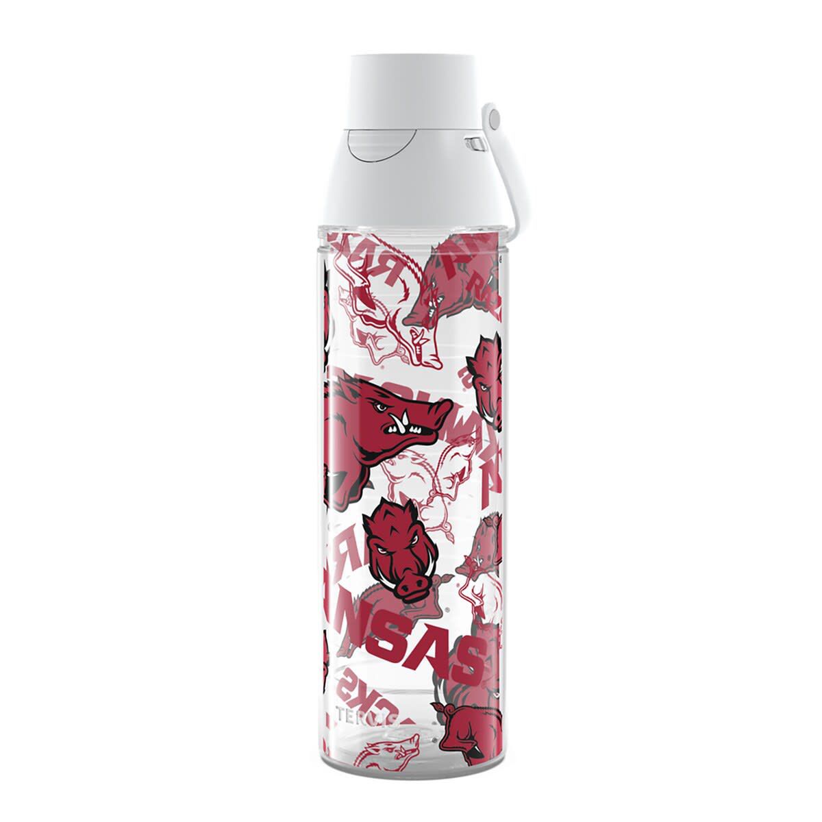 NCAA Arkansas Razorbacks 24oz. Allover Venture Lite Water Bottle