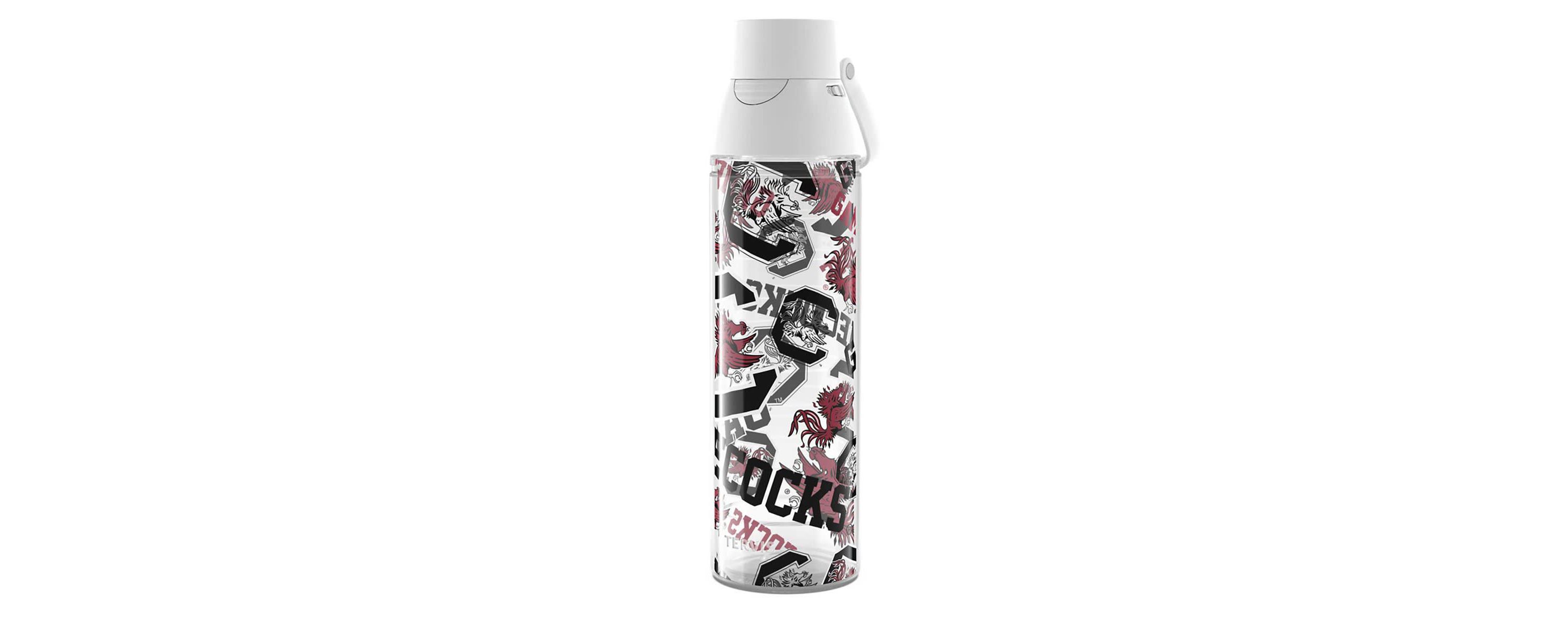 NCAA South Carolina Gamecocks 24oz. Allover Venture Lite Water Bottle