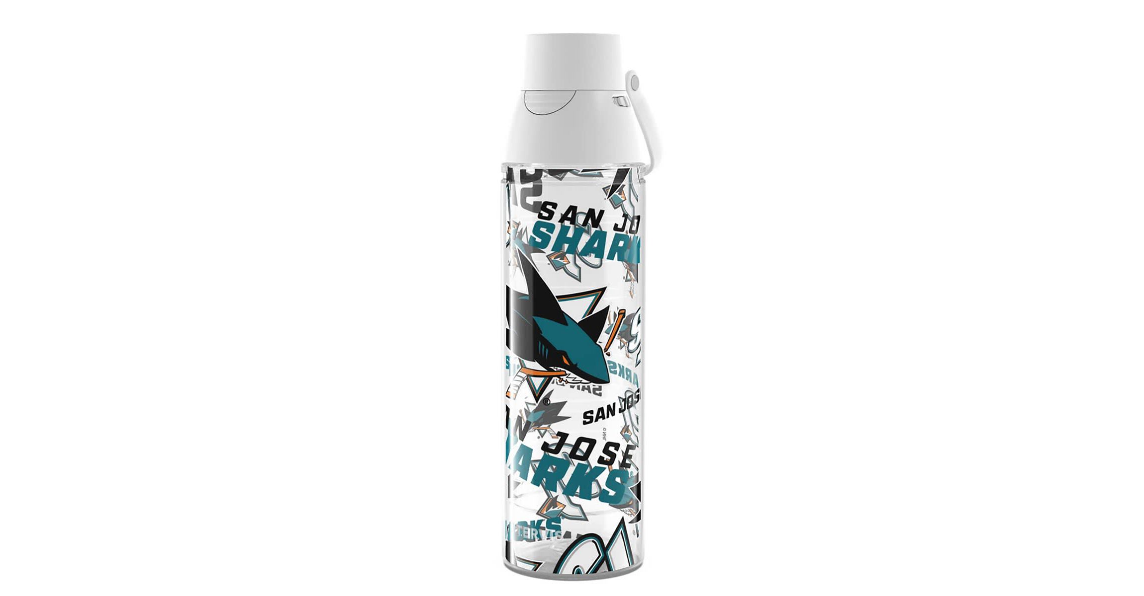 NHL San Jose Sharks 24oz. Allover Venture Lite Water Bottle