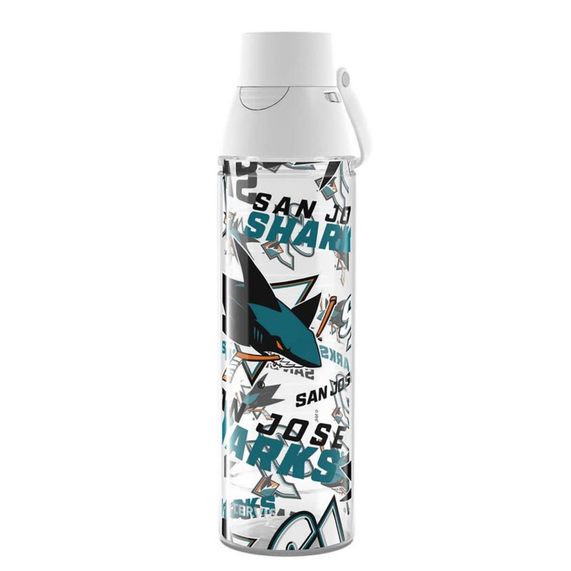 NHL San Jose Sharks 24oz. Allover Venture Lite Water Bottle