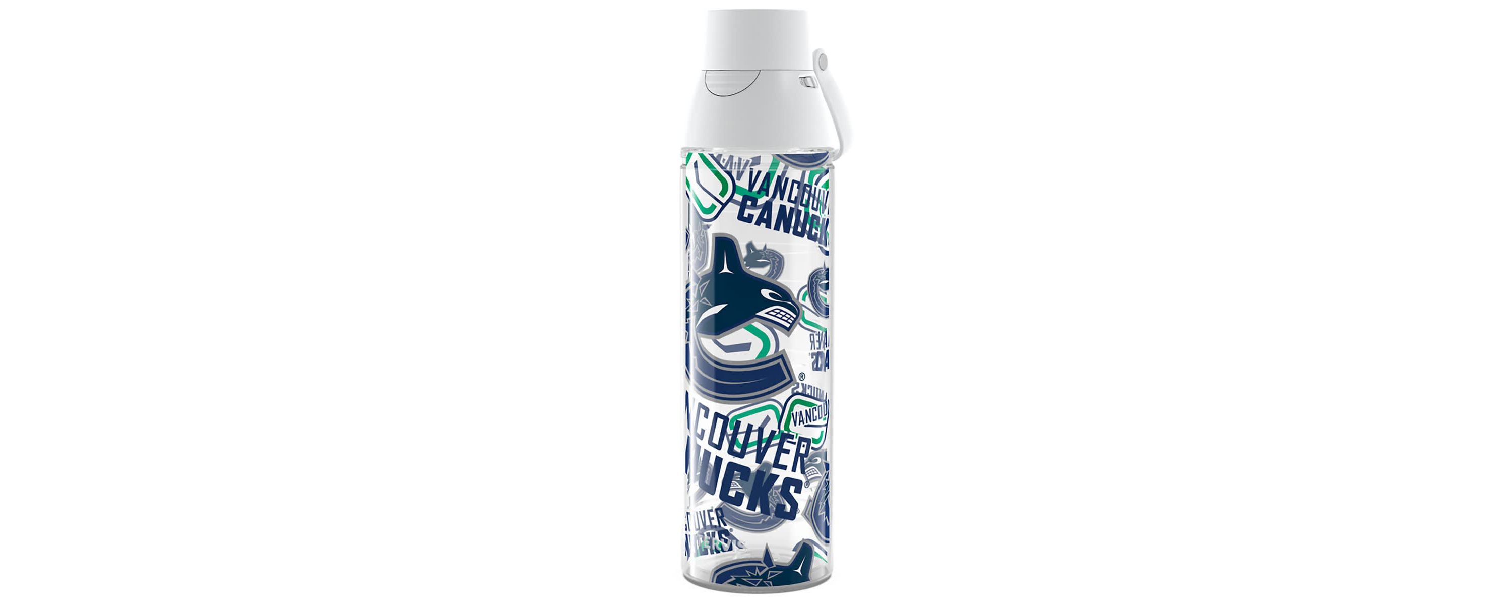 NHL Vancouver Canucks 24oz. Allover Venture Lite Water Bottle