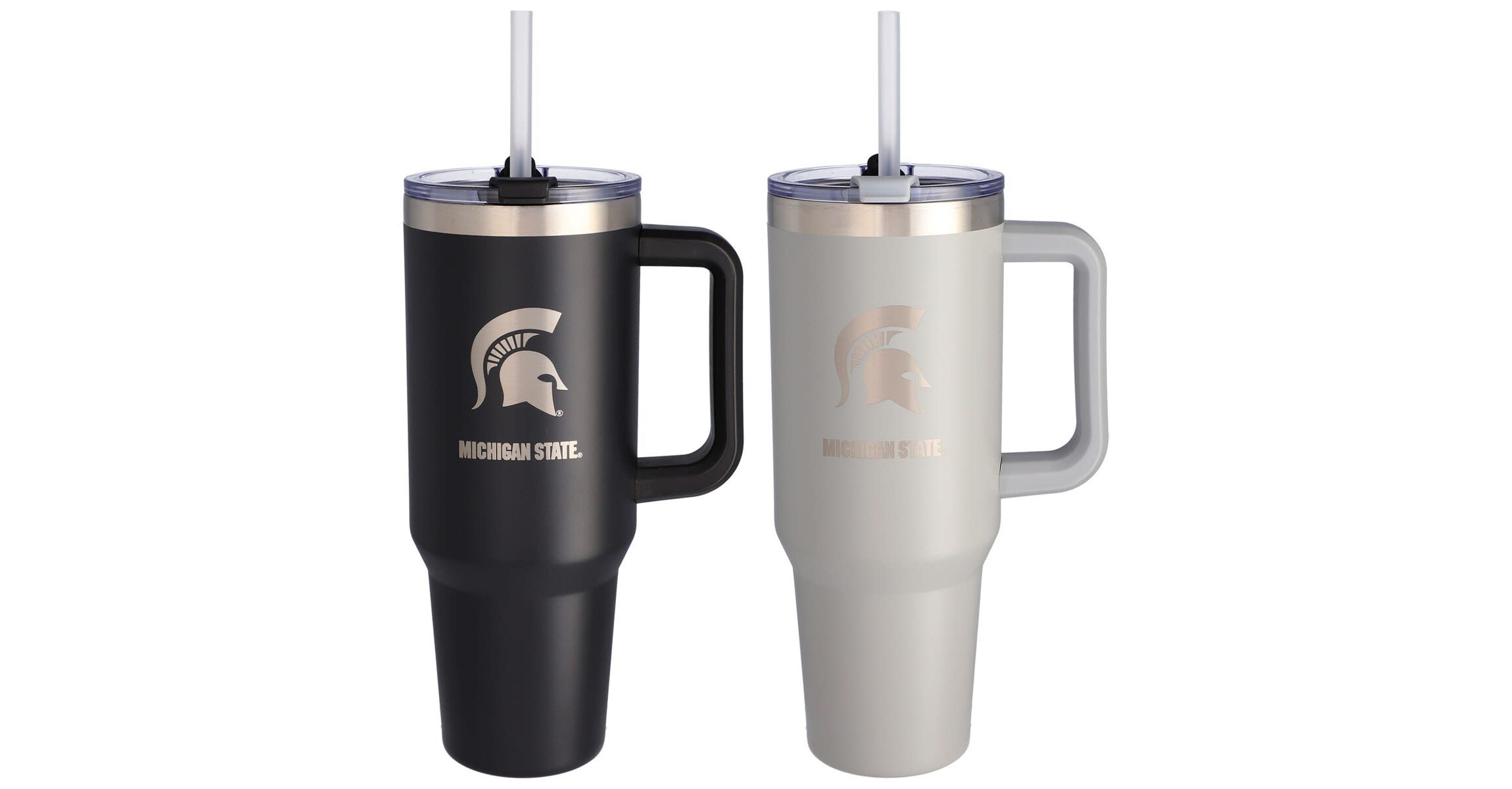 NCAA Michigan State Spartans 46oz. Home/Away Stainless Colossal Tumbler Two-Pack