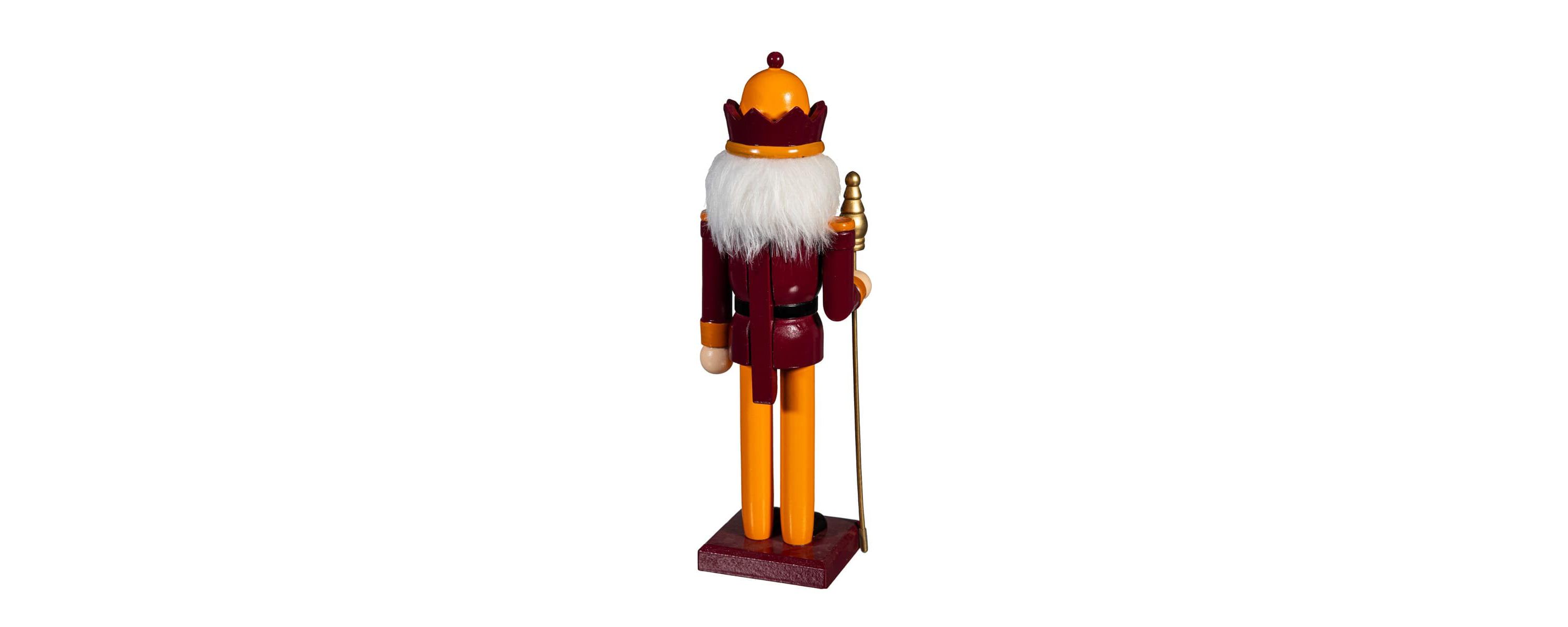 NCAA Virginia Tech Hokies 12" Wooden Nutcracker Statue