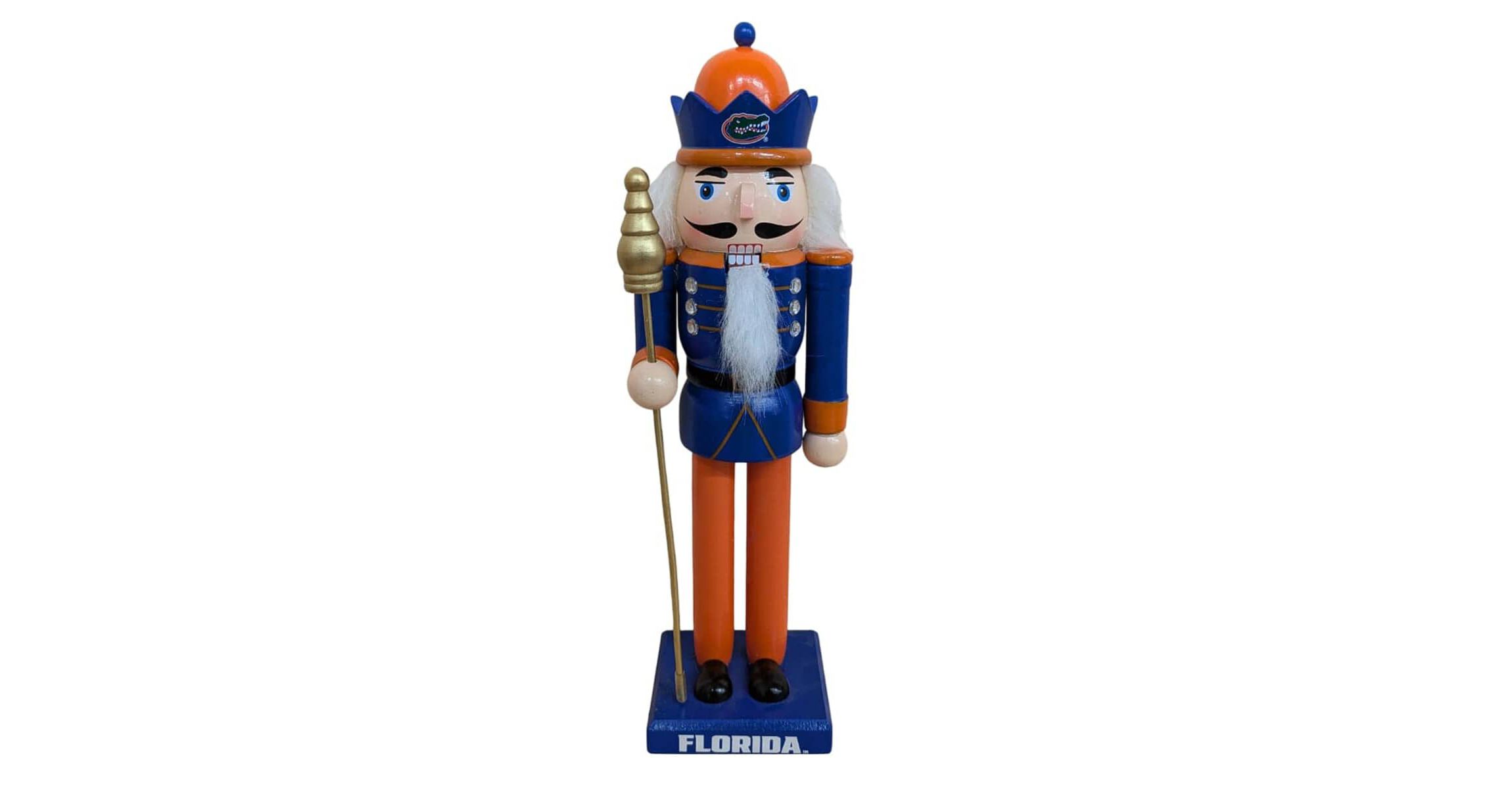 NCAA Florida Gators 12" Wooden Nutcracker Statue