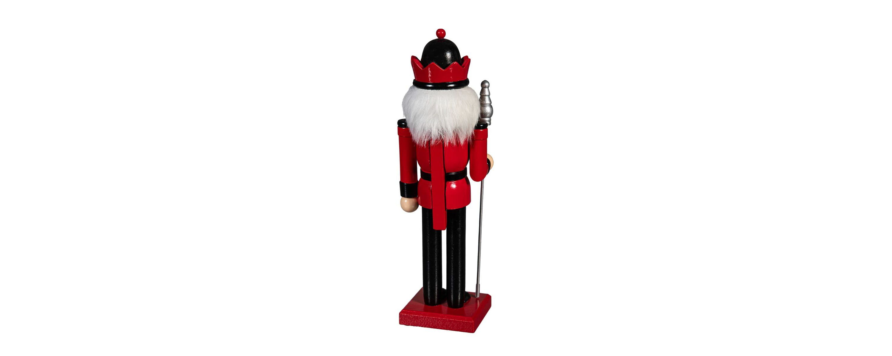 NCAA Wisconsin Badgers 12" Wooden Nutcracker Statue