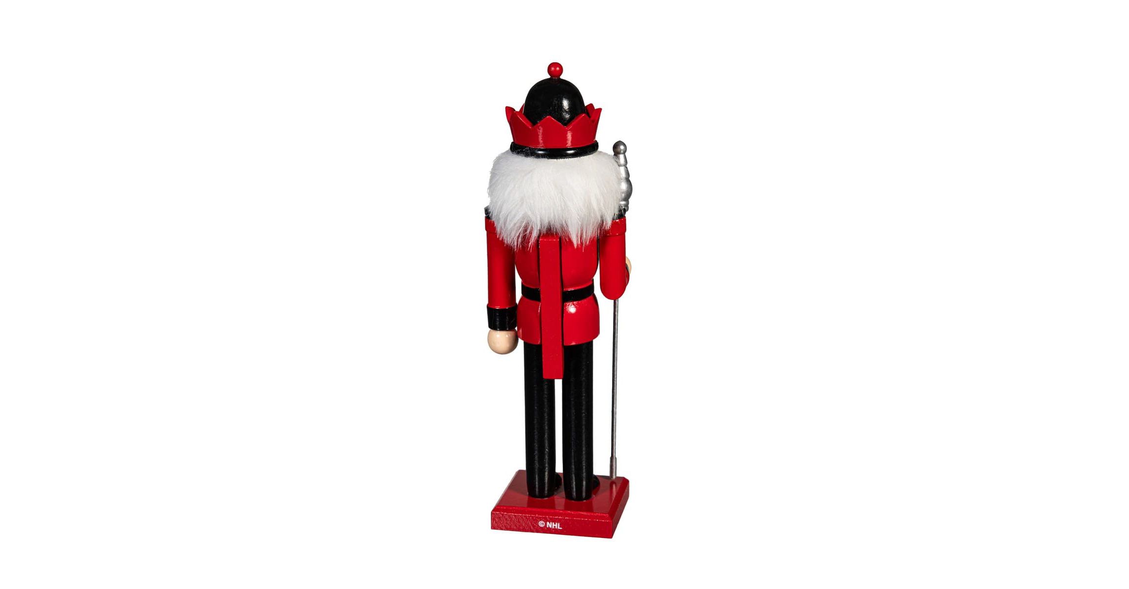 NHL Detroit Wings 12" Wooden Nutcracker Statue