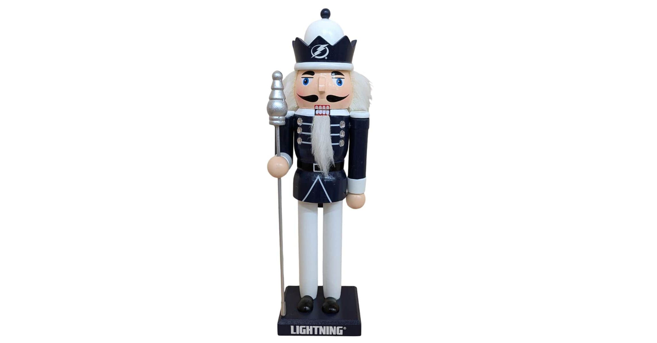 NHL Tampa Bay Lightning 12" Wooden Nutcracker Statue