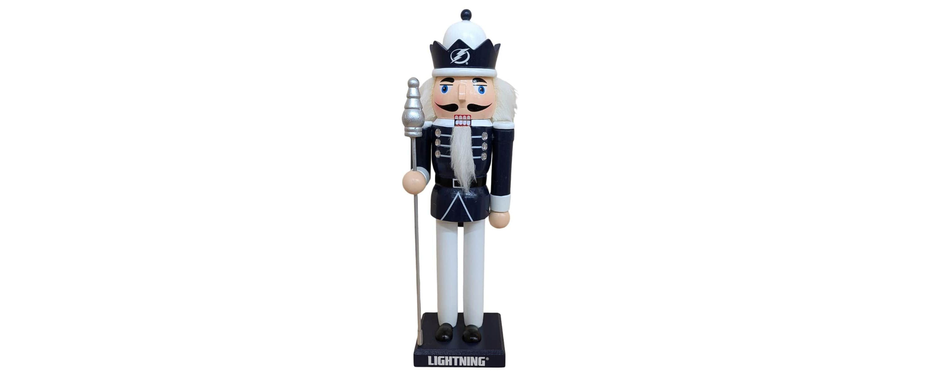 NHL Tampa Bay Lightning 12" Wooden Nutcracker Statue